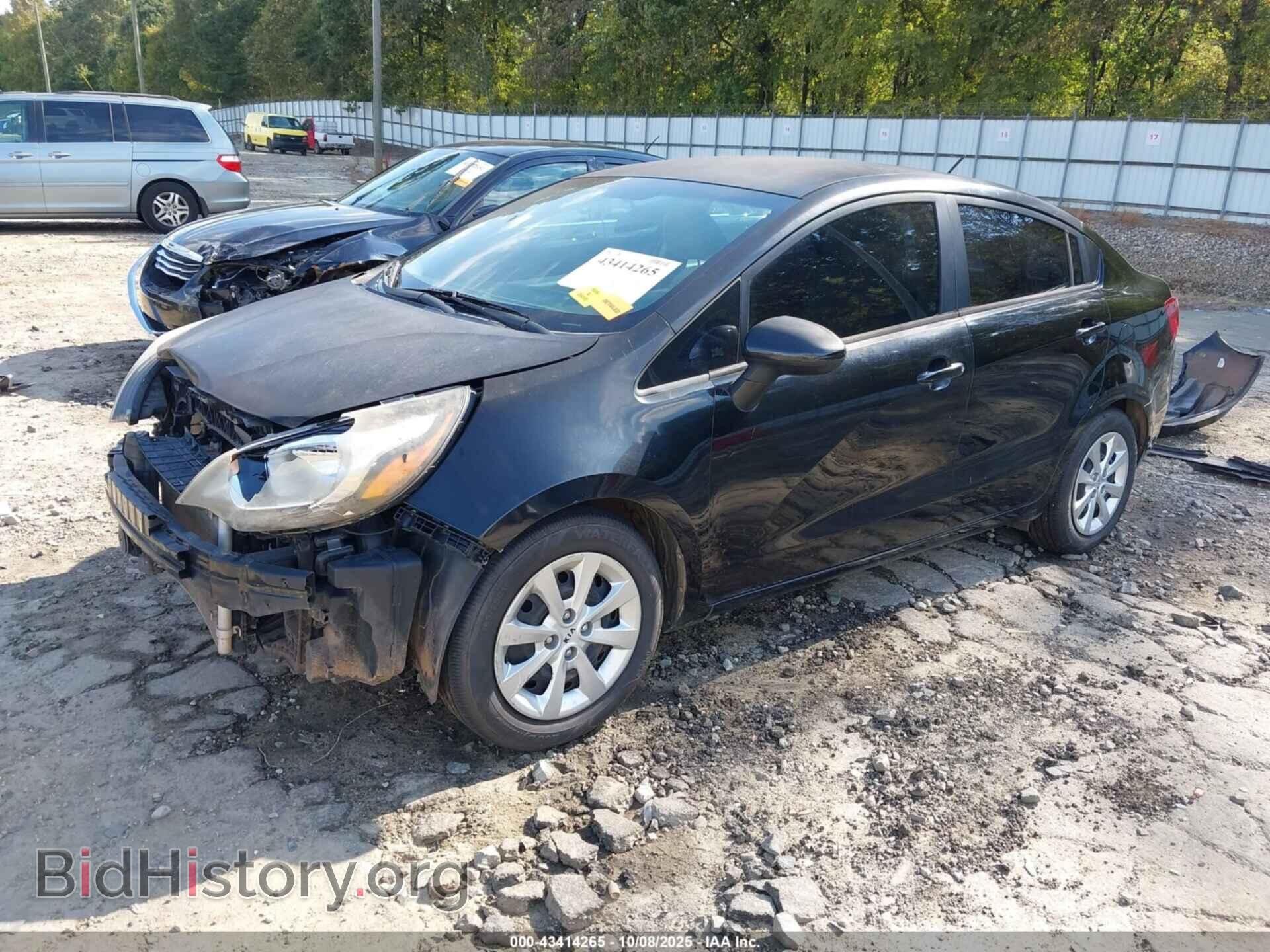 2015 KIA RIO - VIN: KNADM4A34F6428663 - Фото 2