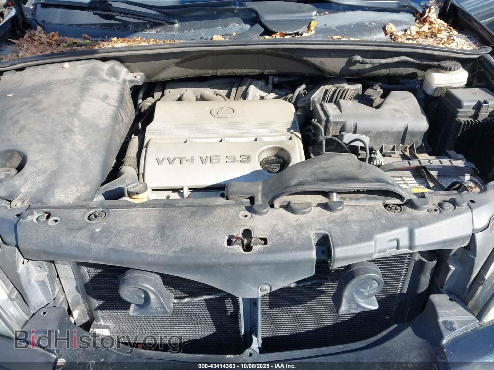 2005 LEXUS RX 330 - VIN: 2T2HA31U95C044722 - Фото 10