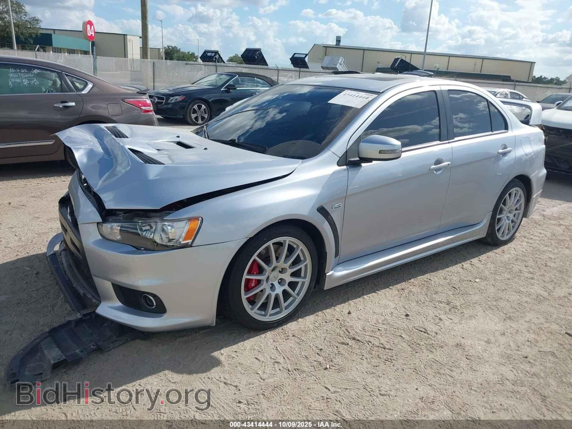 2015 MITSUBISHI LANCER EVOLUTION - VIN: JA32W8FV0FU006891 - Фото 2