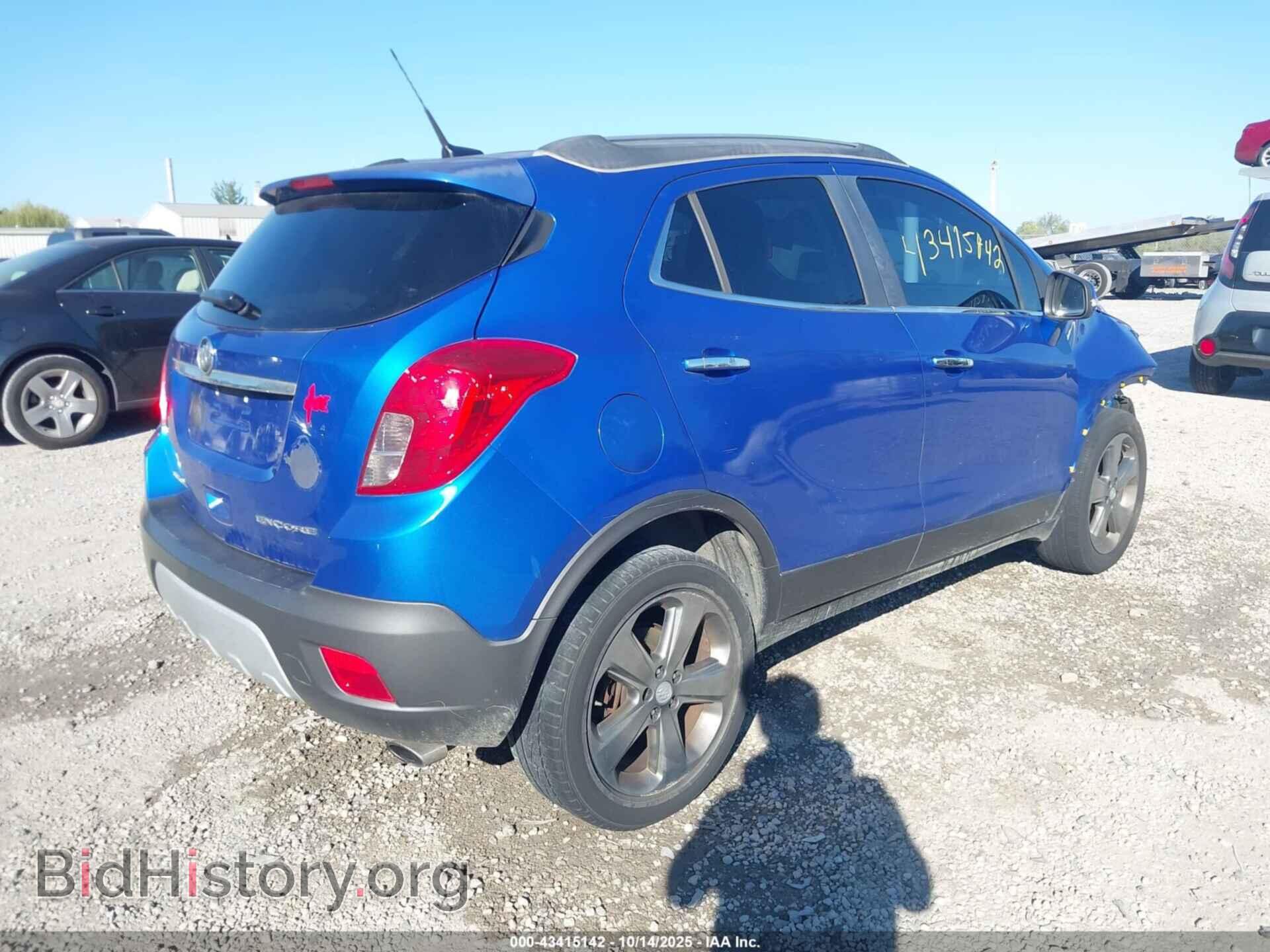 2014 BUICK ENCORE - VIN: KL4CJASB3EB565962 - Фото 4