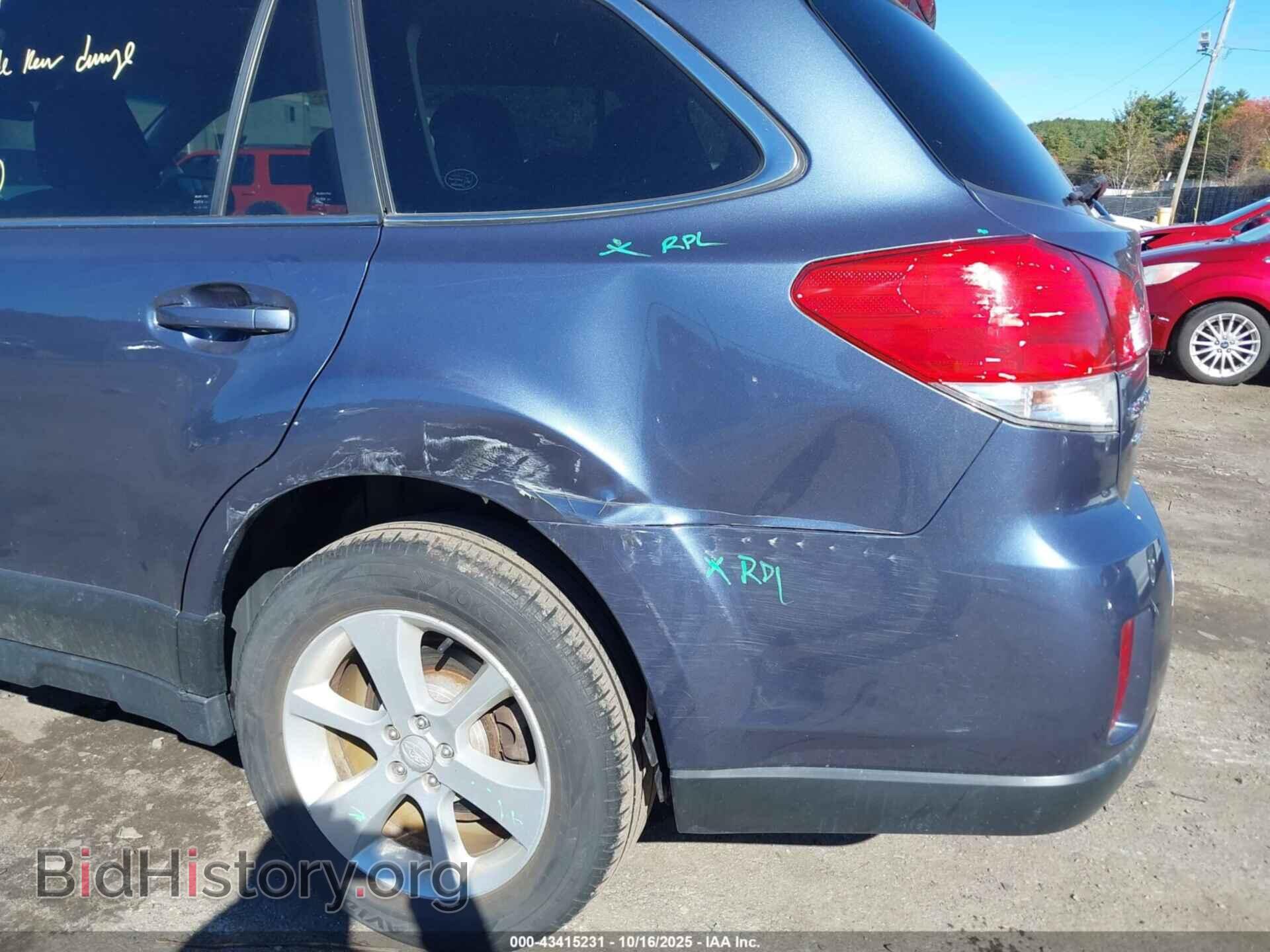 2014 SUBARU OUTBACK - VIN: 4S4BRBCC9E3241699 - Фото 6