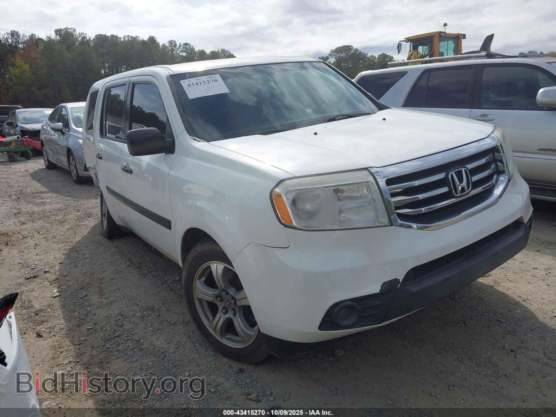 Photo 5FNYF3H22EB001409 - HONDA PILOT 2014