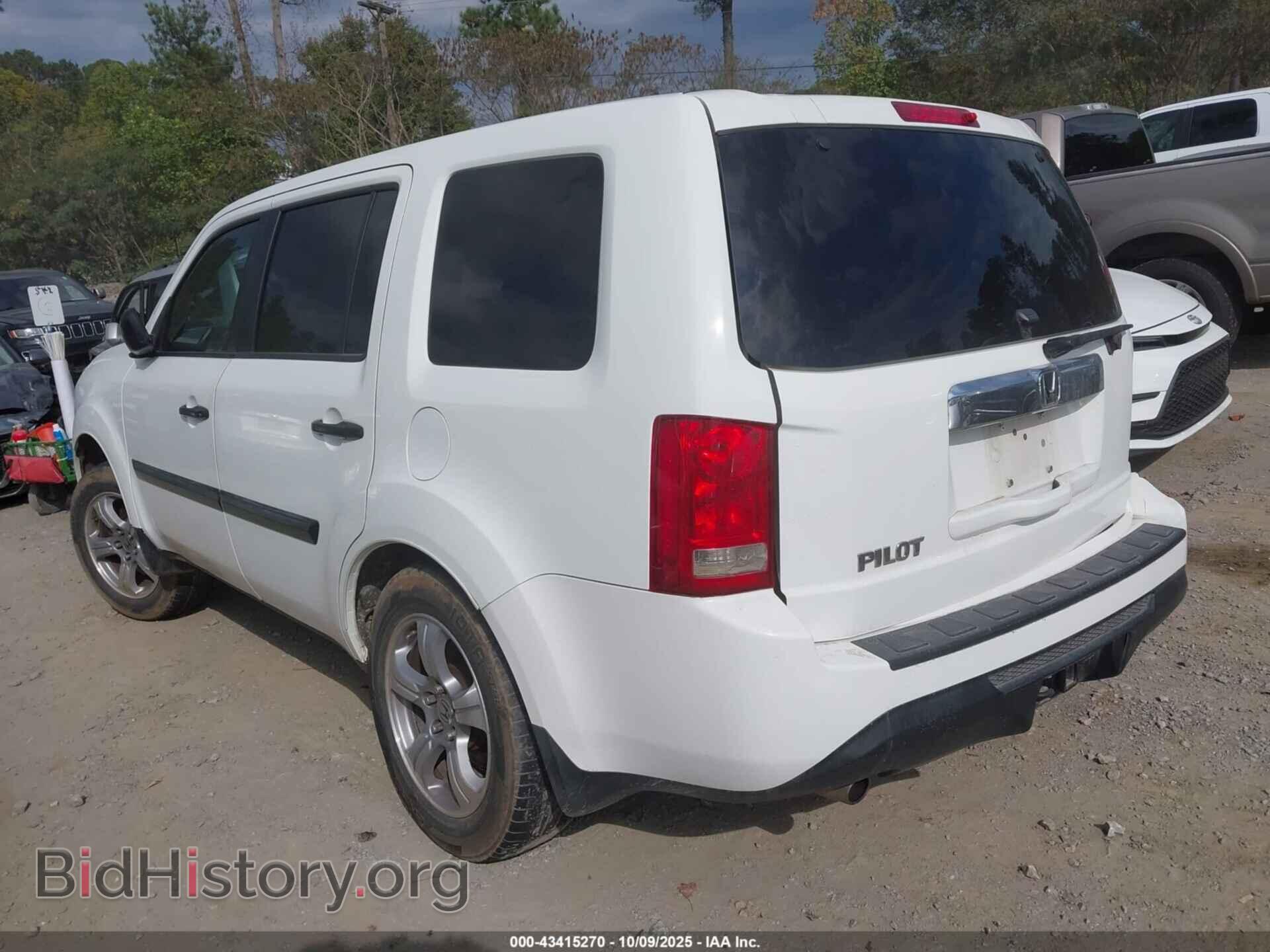 2014 HONDA PILOT - VIN: 5FNYF3H22EB001409 - Фото 3
