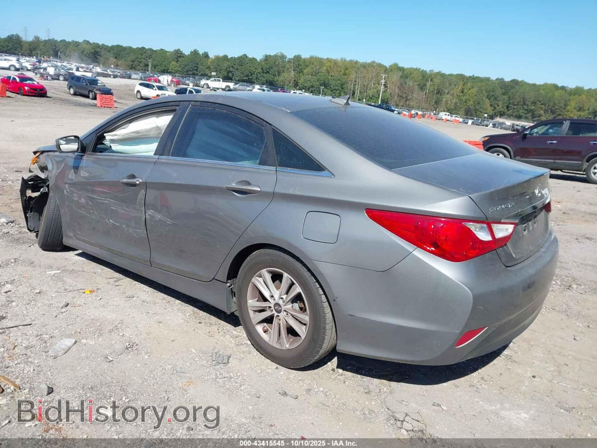 2014 HYUNDAI SONATA - VIN: 5NPEB4AC6EH872824 - Фото 3