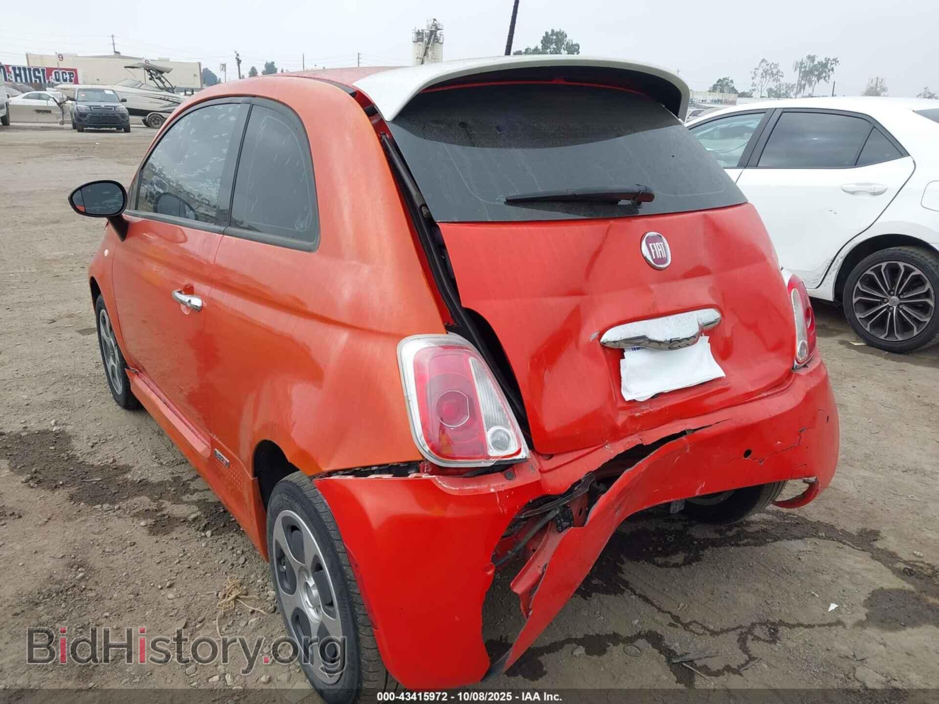 2013 FIAT 500E - VIN: 3C3CFFGE5DT751687 - Фото 3