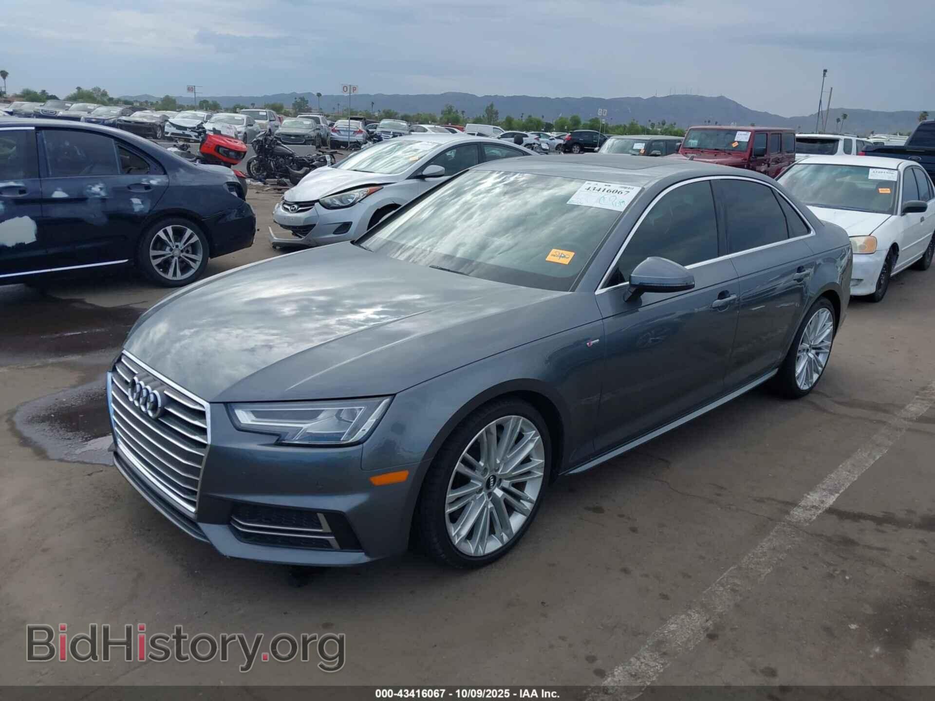 2017 AUDI A4 - VIN: WAUENAF46HN038111 - Фото 2