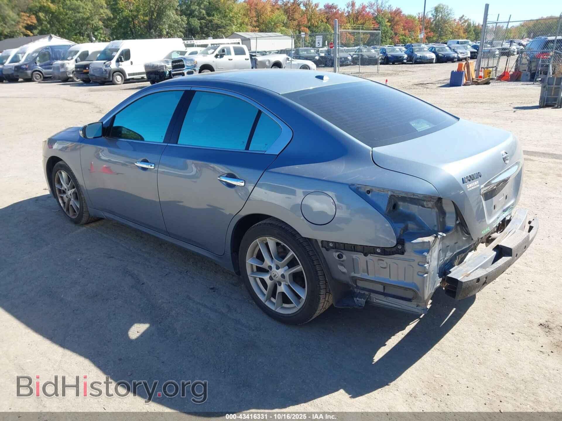 2011 NISSAN MAXIMA - VIN: 1N4AA5AP6BC821069 - Фото 3