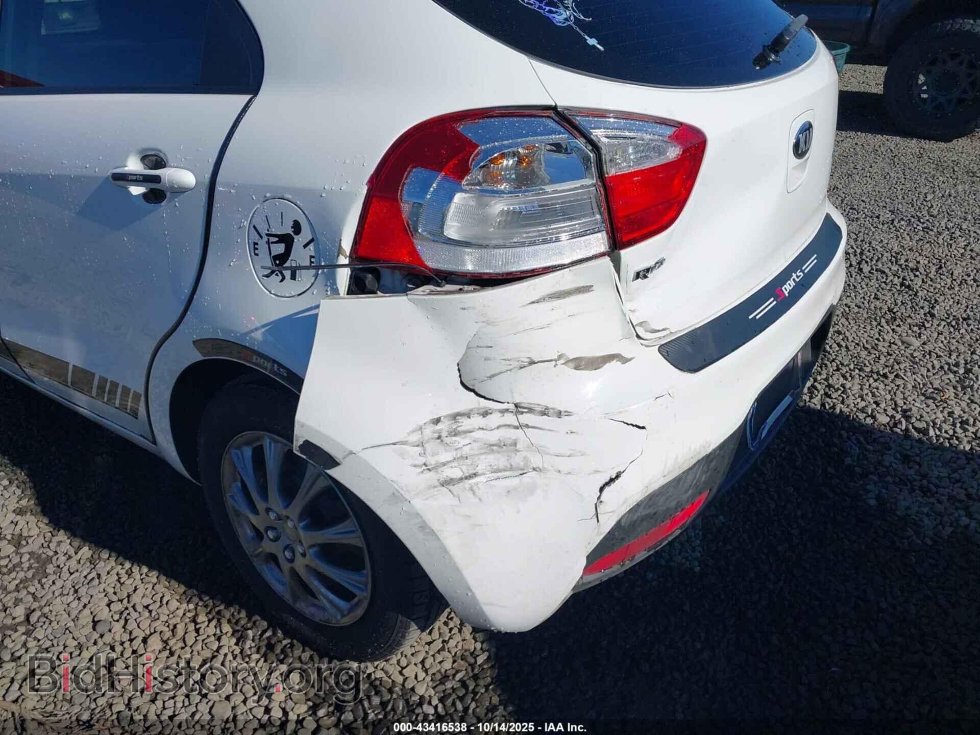 2014 KIA RIO - VIN: KNADN5A38E6323075 - Фото 6