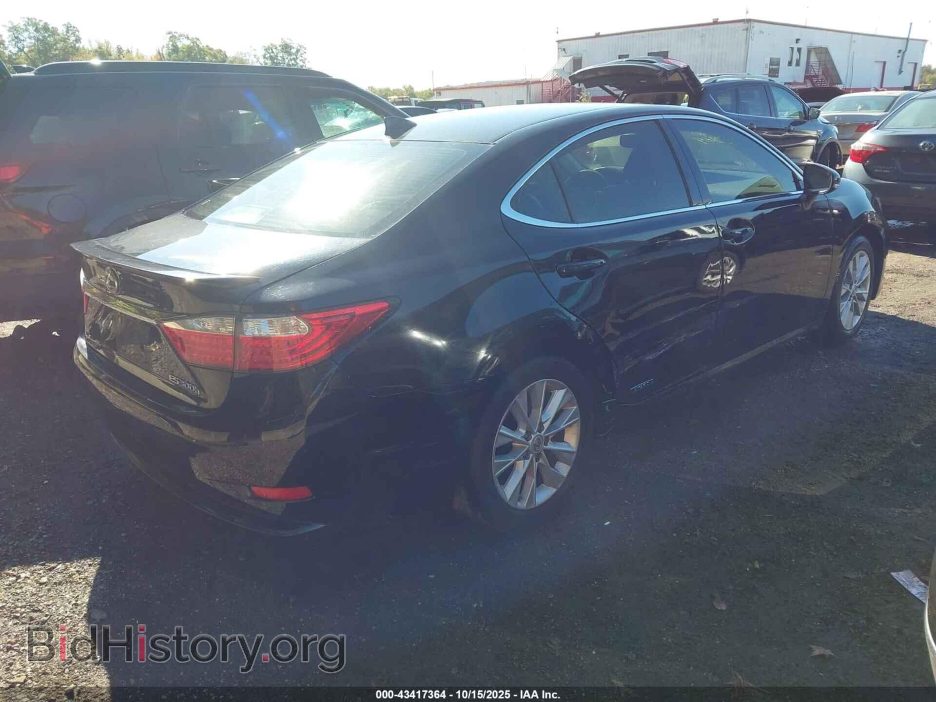 2015 LEXUS ES 300H - VIN: JTHBW1GG0F2079309 - Фото 4