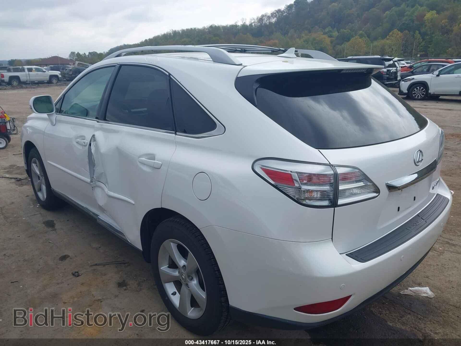 2011 LEXUS RX 350 - VIN: 2T2BK1BA6BC110263 - Фото 3