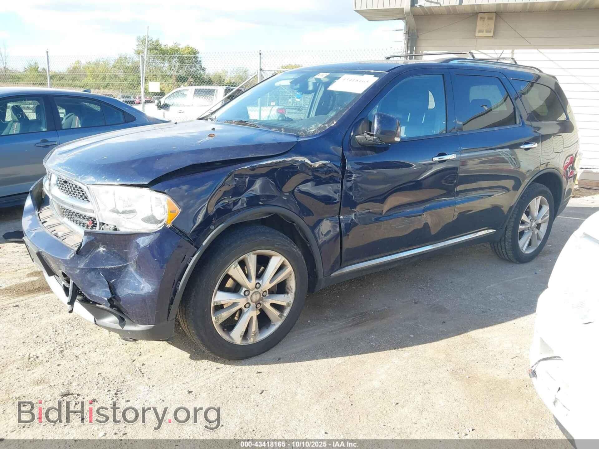 2013 DODGE DURANGO - VIN: 1C4RDJDG4DC509392 - Фото 2