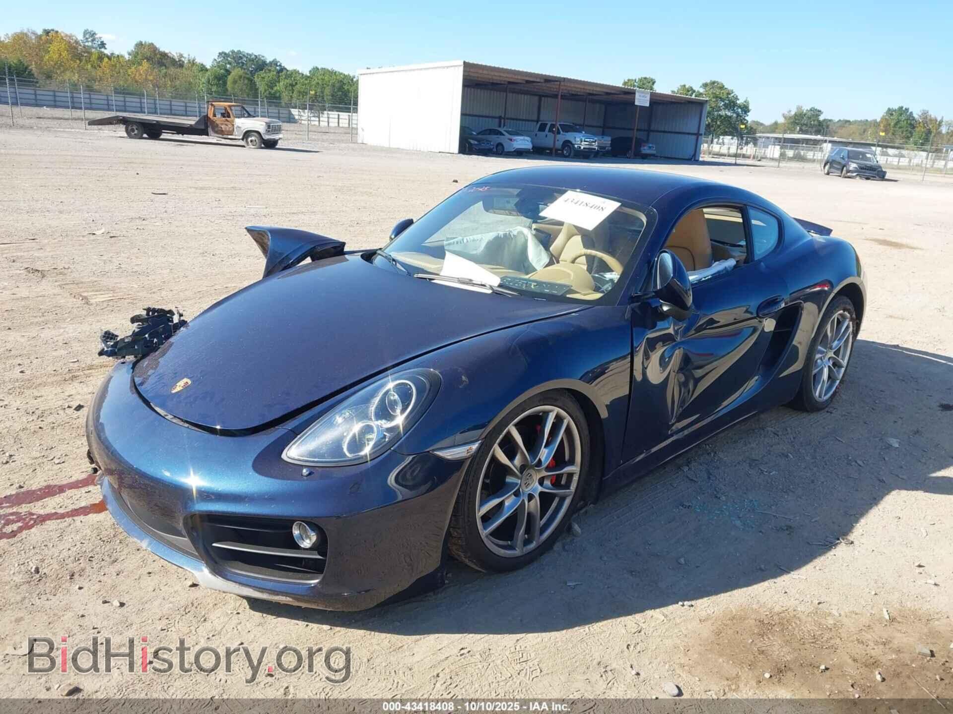2014 PORSCHE CAYMAN - VIN: WP0AB2A89EK190892 - Фото 2