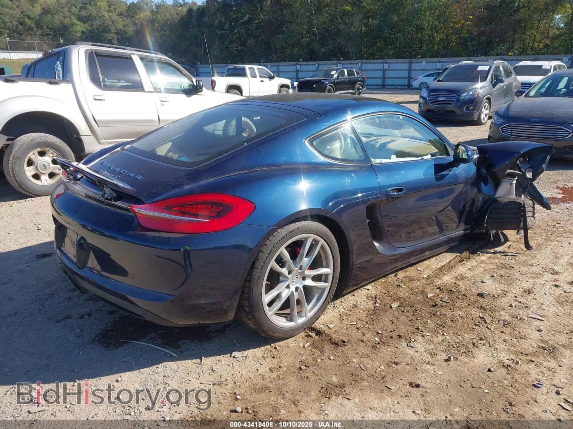 2014 PORSCHE CAYMAN - VIN: WP0AB2A89EK190892 - Фото 4