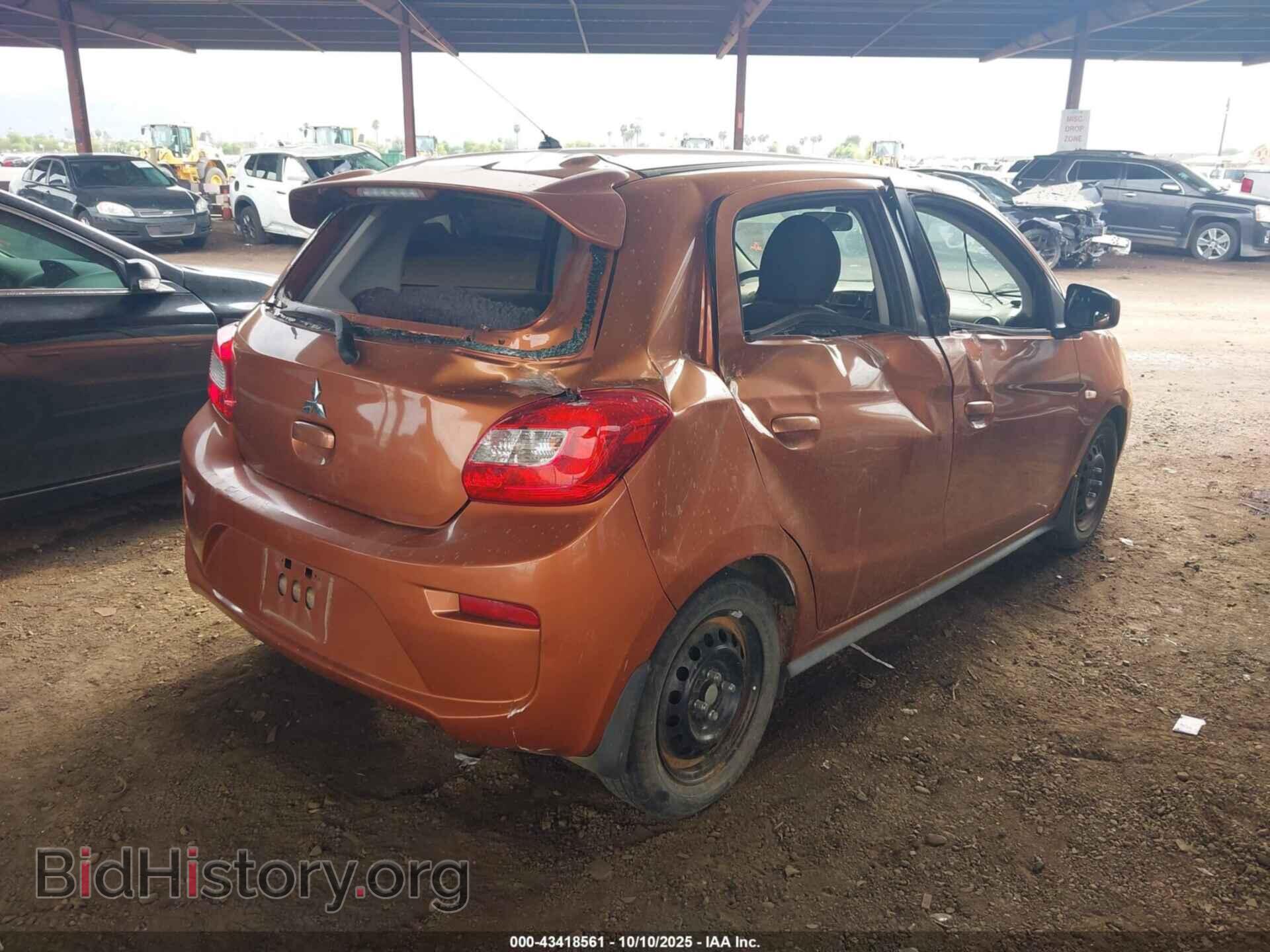 2017 MITSUBISHI MIRAGE - VIN: ML32A3HJ8HH007752 - Фото 4