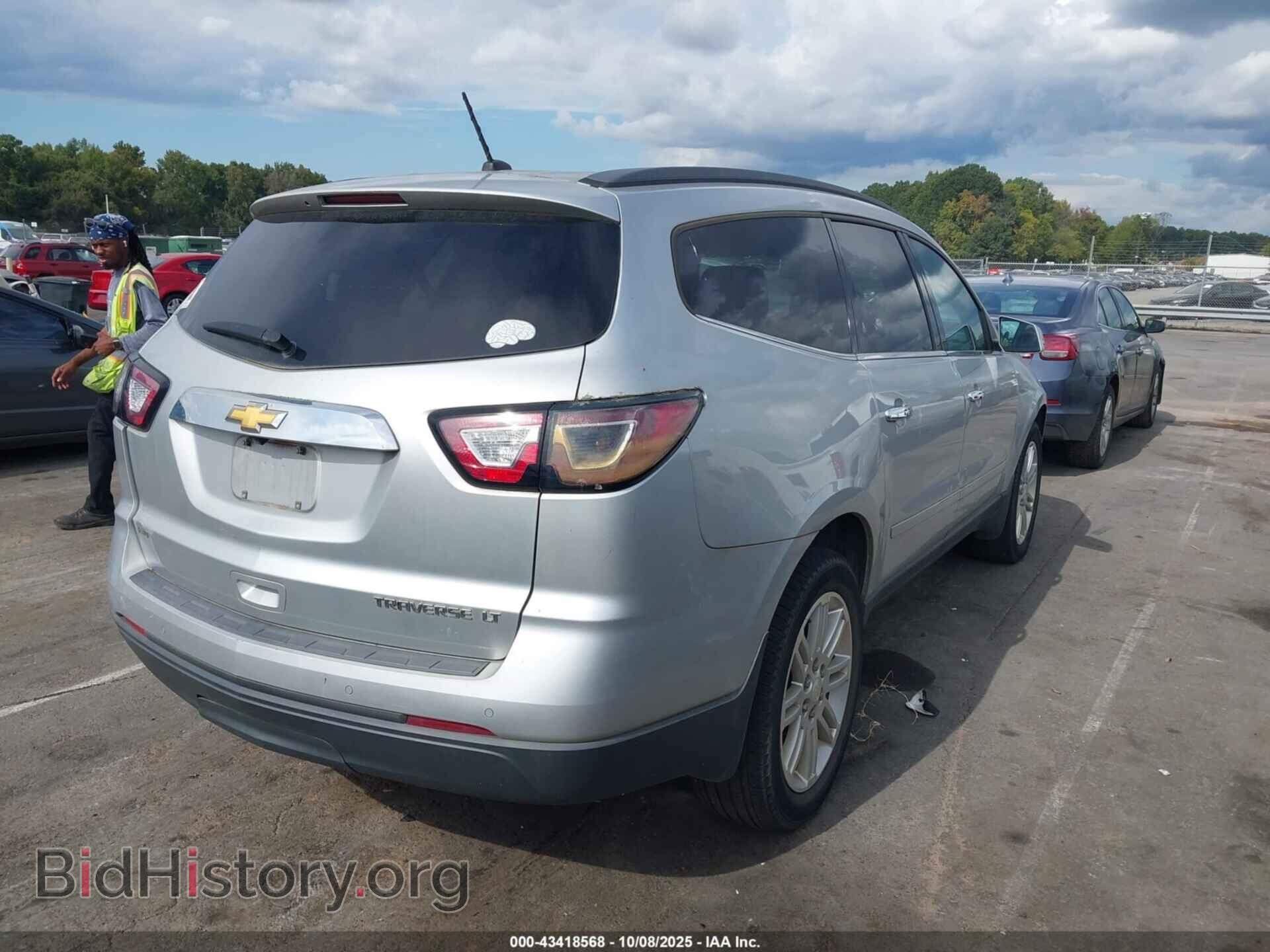 2014 CHEVROLET TRAVERSE - VIN: 1GNKVGKD7EJ340175 - Фото 4