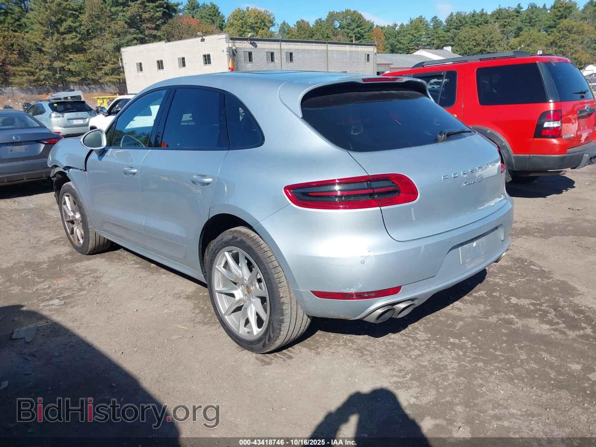 2016 PORSCHE MACAN - VIN: WP1AB2A57GLB40624 - Фото 3