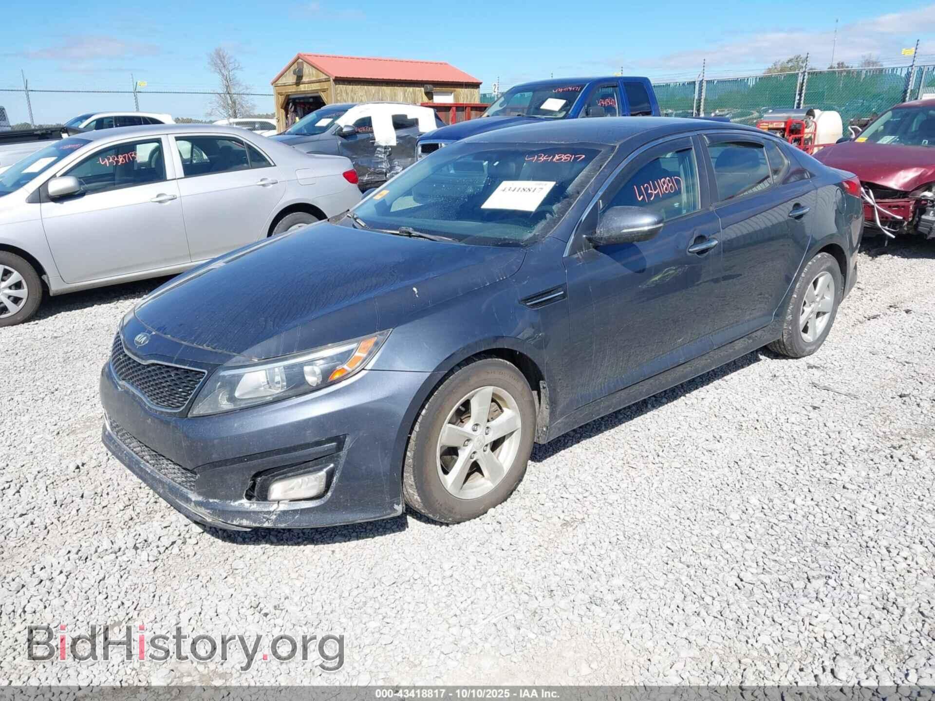 2015 KIA OPTIMA - VIN: KNAGM4A77F5570687 - Фото 2