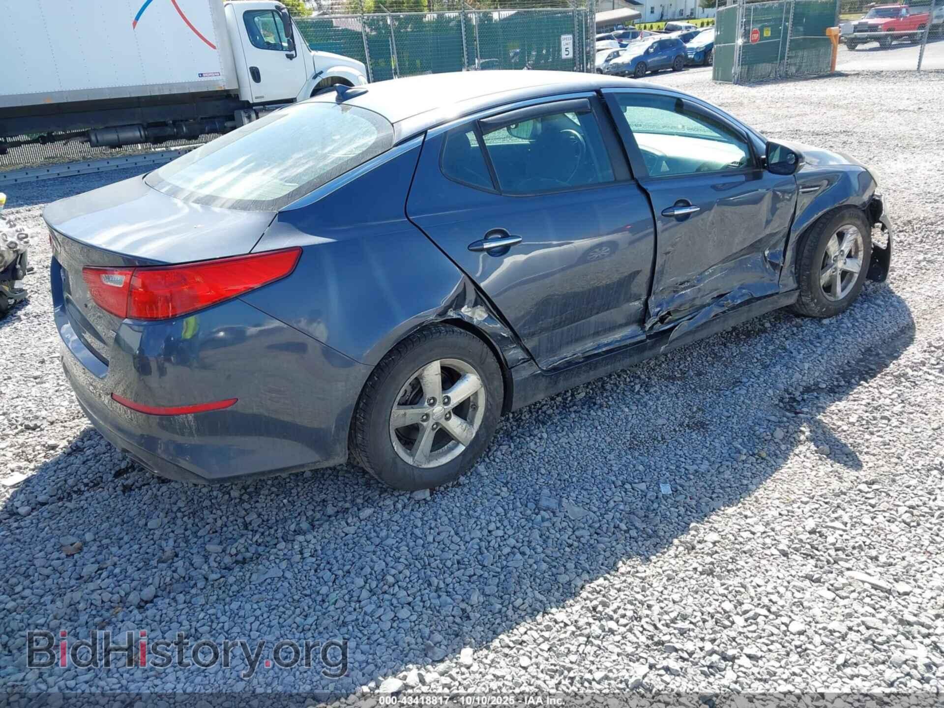 2015 KIA OPTIMA - VIN: KNAGM4A77F5570687 - Фото 4
