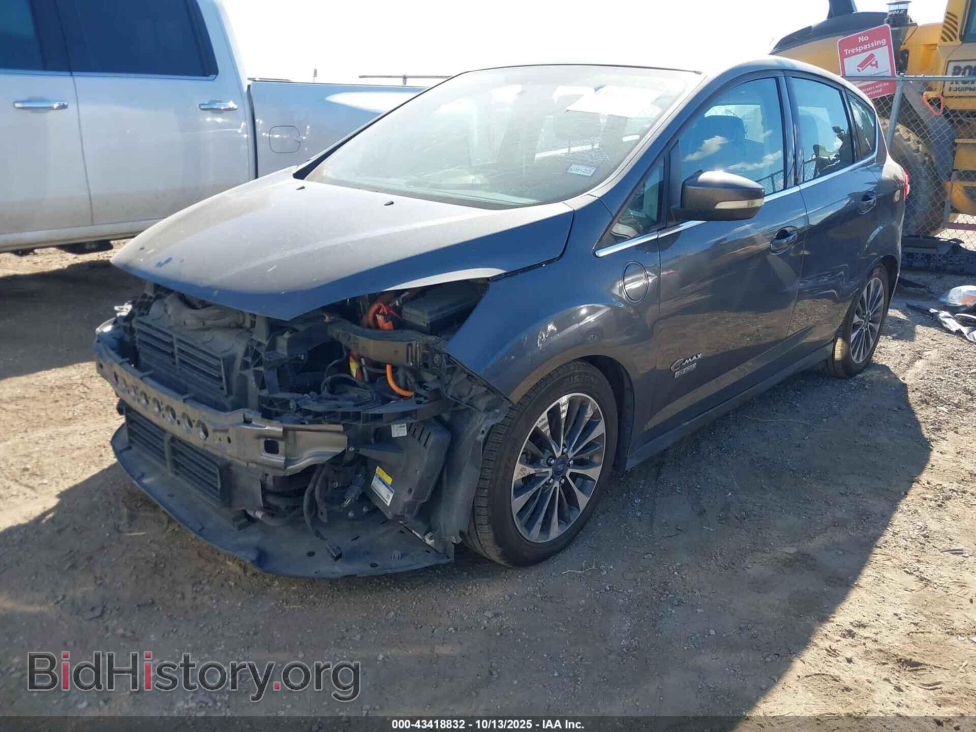 2017 FORD C-MAX ENERGI - VIN: 1FADP5FU2HL100976 - Фото 2
