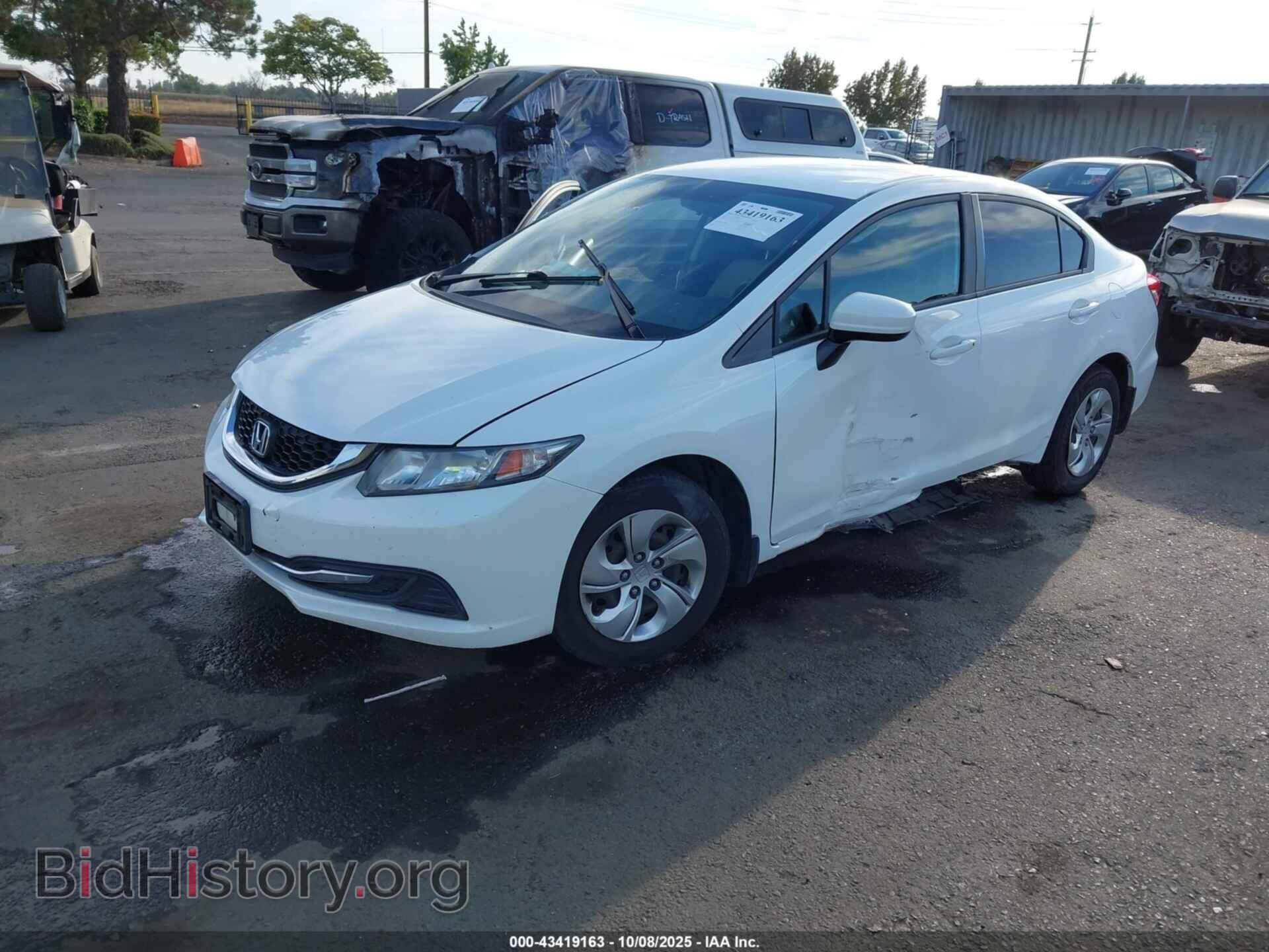 2015 HONDA CIVIC - VIN: 19XFB2F53FE267345 - Фото 2