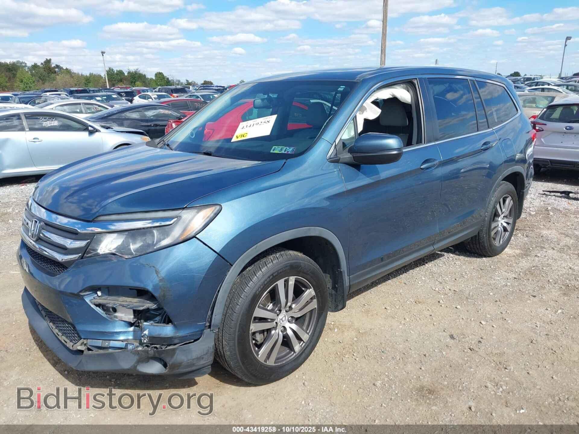 2016 HONDA PILOT - VIN: 5FNYF6H56GB122202 - Фото 2