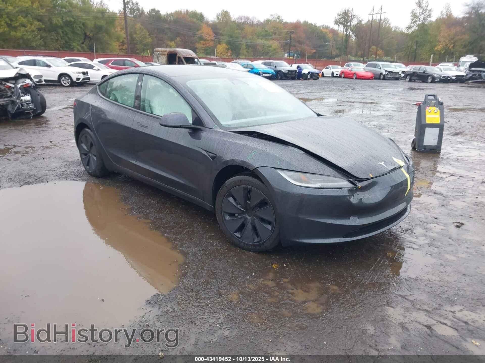 Photo 5YJ3E1EAXSF051368 - TESLA MODEL 3 2025