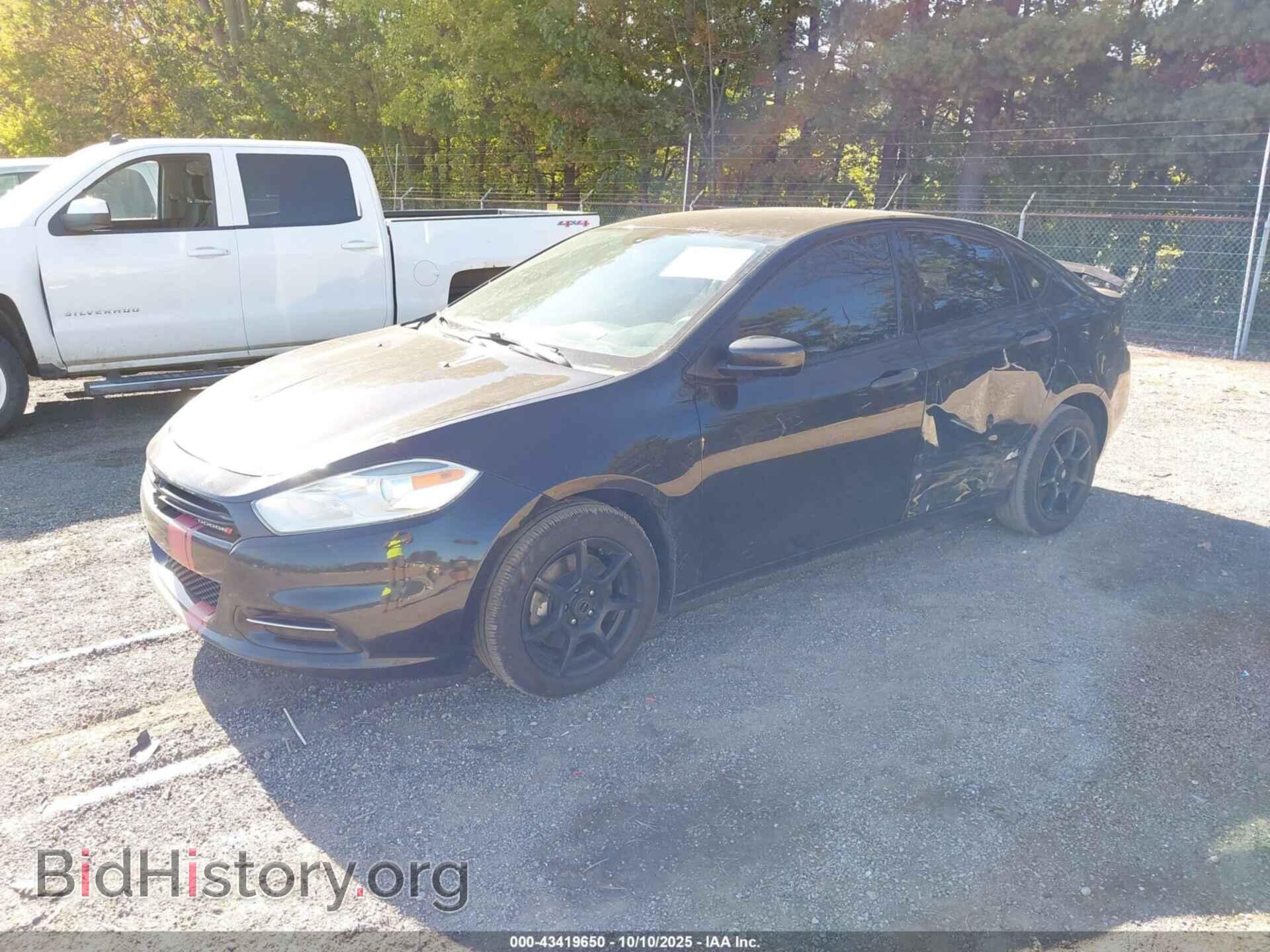 2013 DODGE DART - VIN: 1C3CDFAA8DD338292 - Фото 2