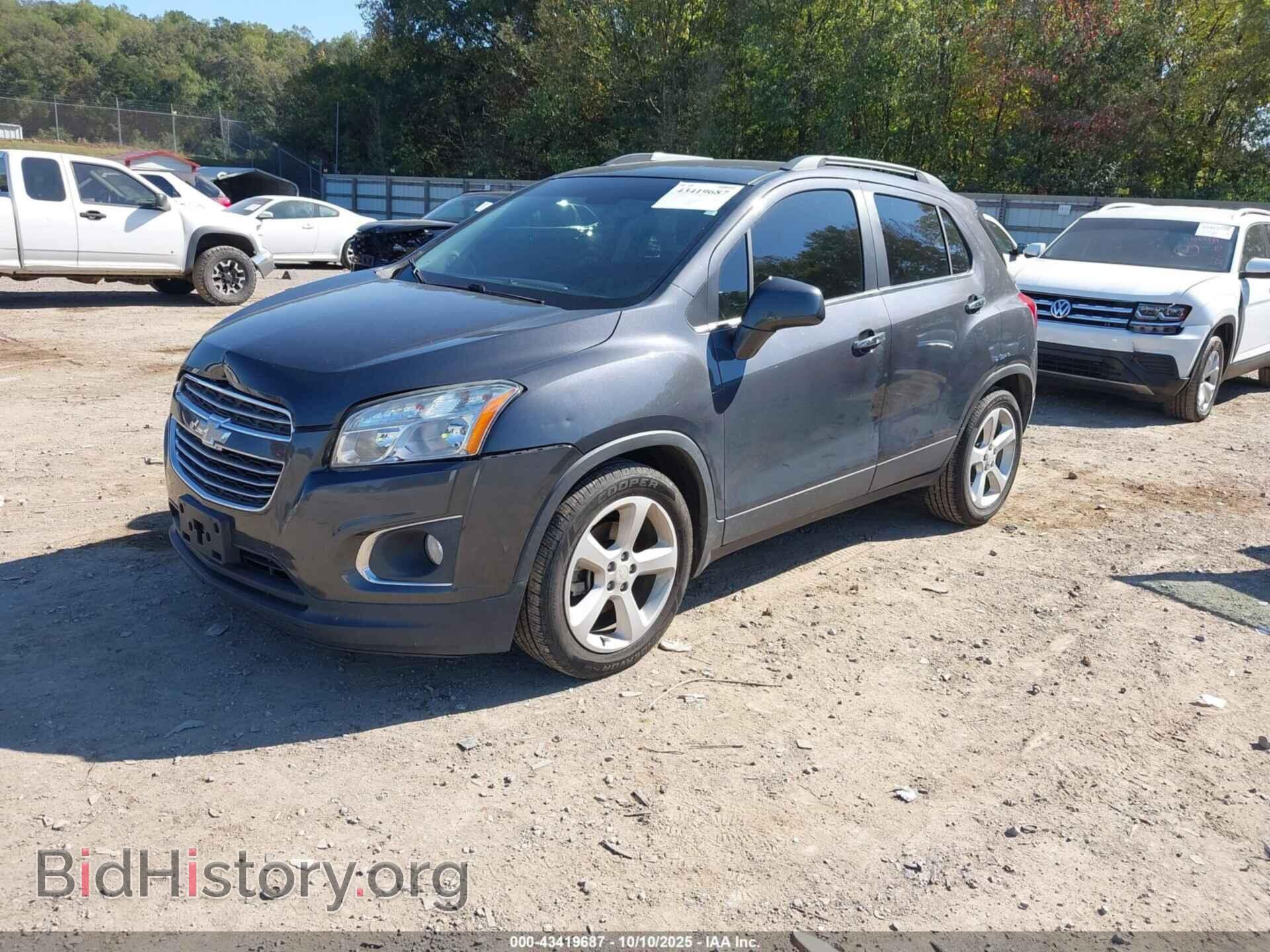 2016 CHEVROLET TRAX - VIN: 3GNCJMSB5GL188129 - Фото 2
