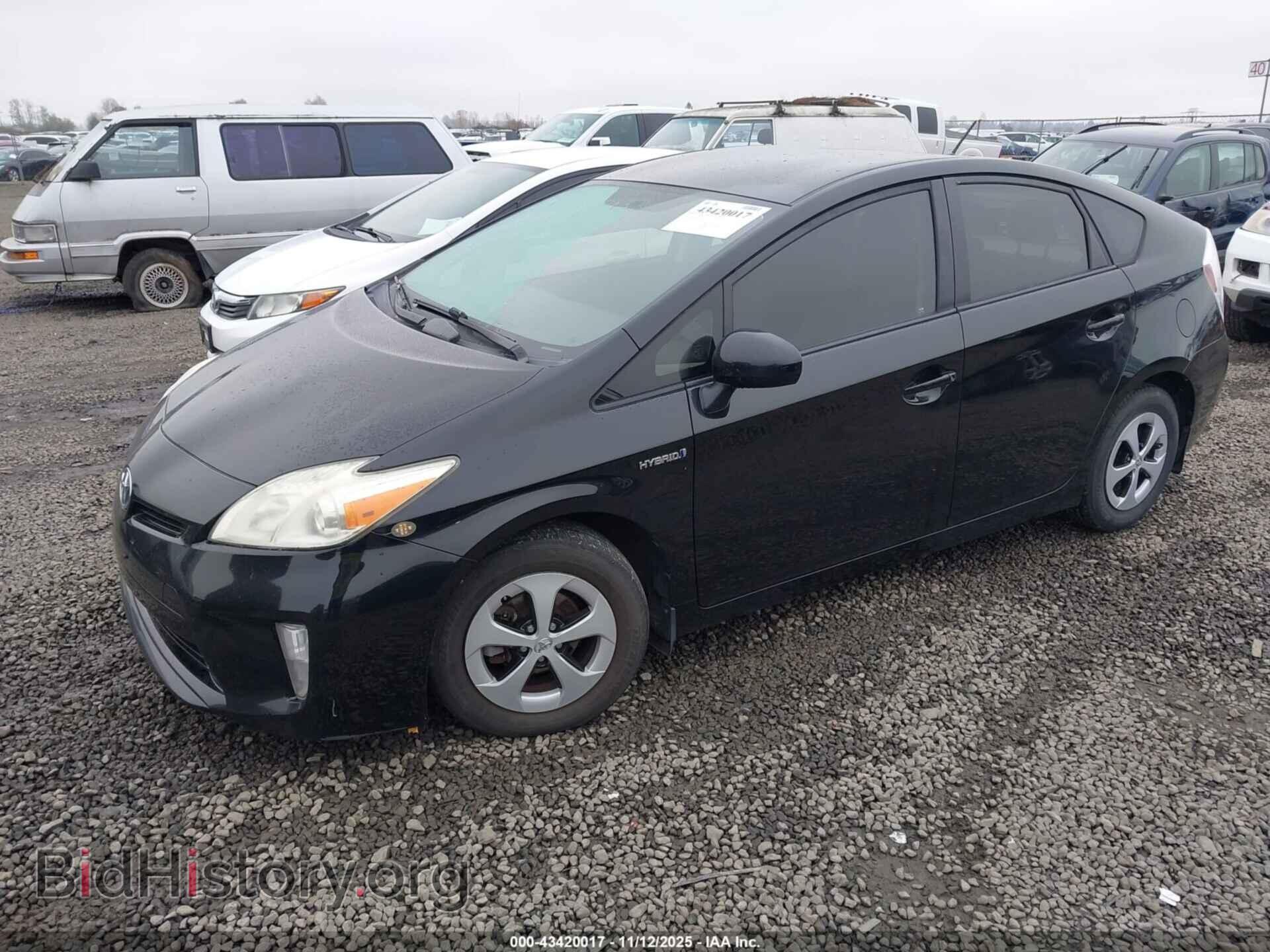 2012 TOYOTA PRIUS - VIN: JTDKN3DU0C5451817 - Фото 2