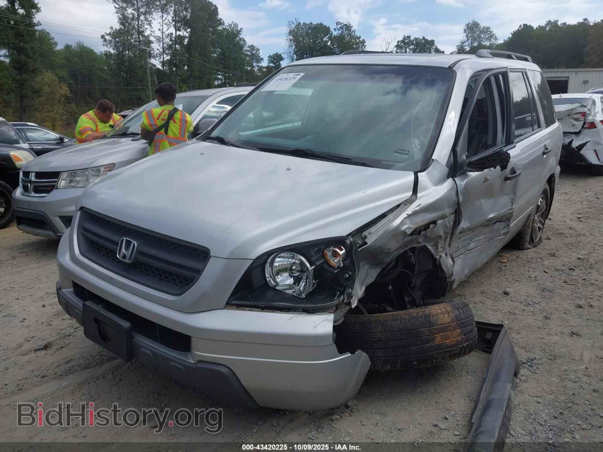2005 HONDA PILOT - VIN: 2HKYF18775H560701 - Фото 2