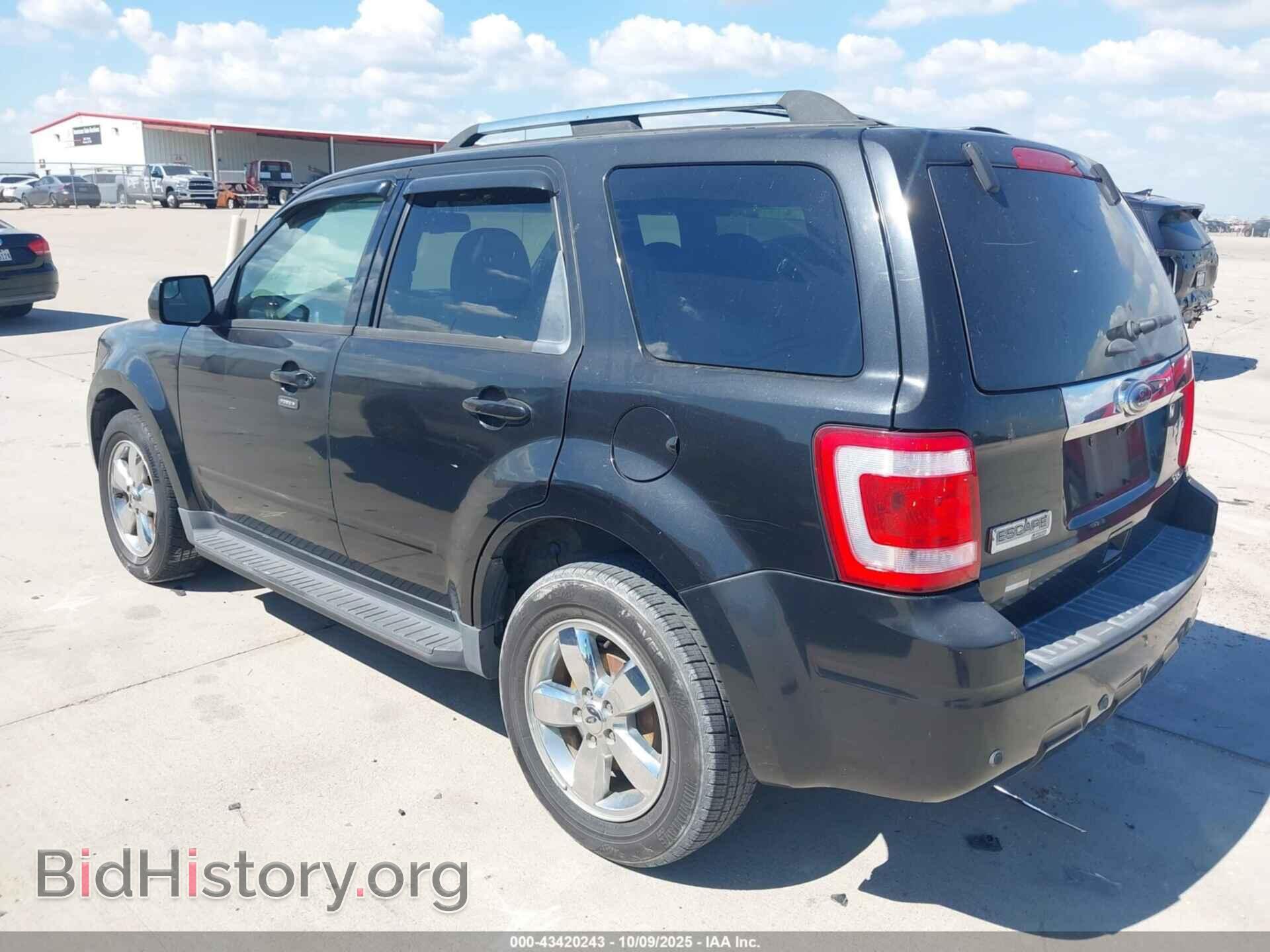 2011 FORD ESCAPE - VIN: 1FMCU0E75BKB72485 - Фото 3