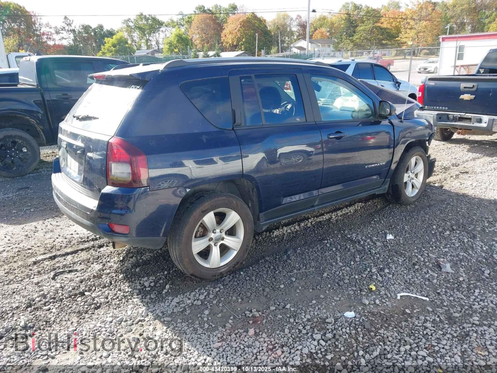 2017 JEEP COMPASS - VIN: 1C4NJDBB5HD154877 - Фото 4