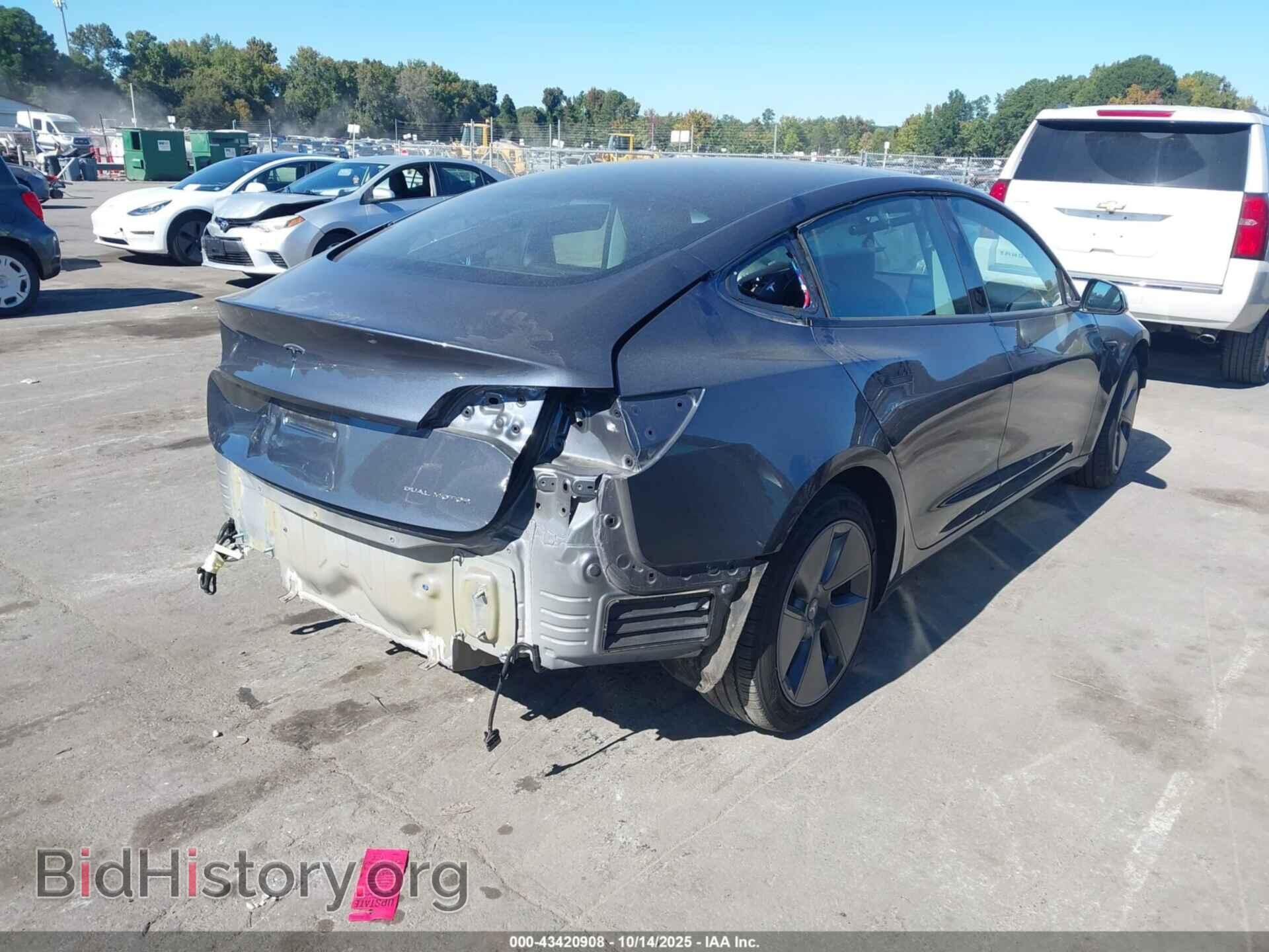 2022 TESLA MODEL 3 - VIN: 5YJ3E1EB0NF276945 - Фото 4