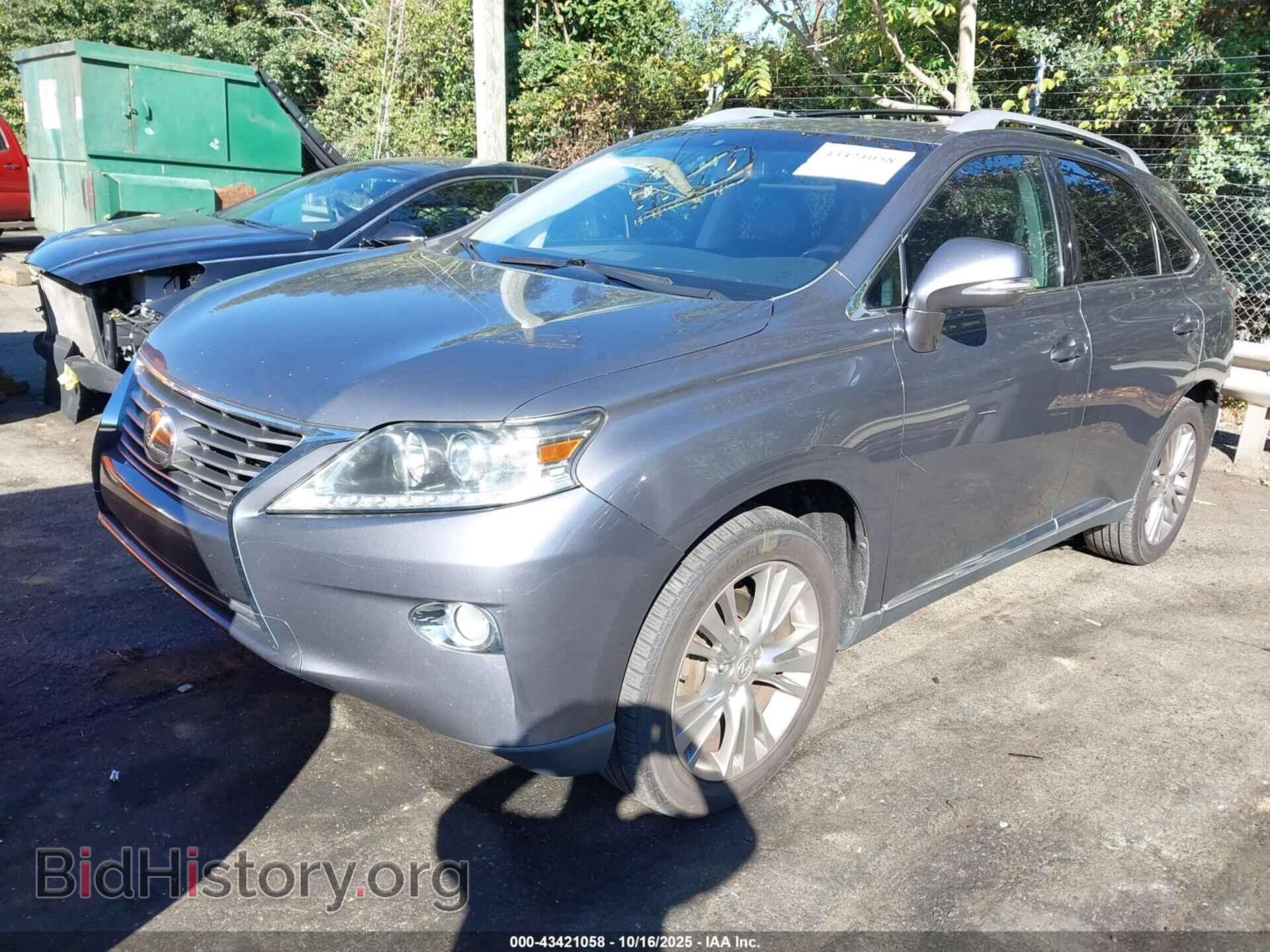 2013 LEXUS RX 350 - VIN: 2T2BK1BAXDC159436 - Фото 2