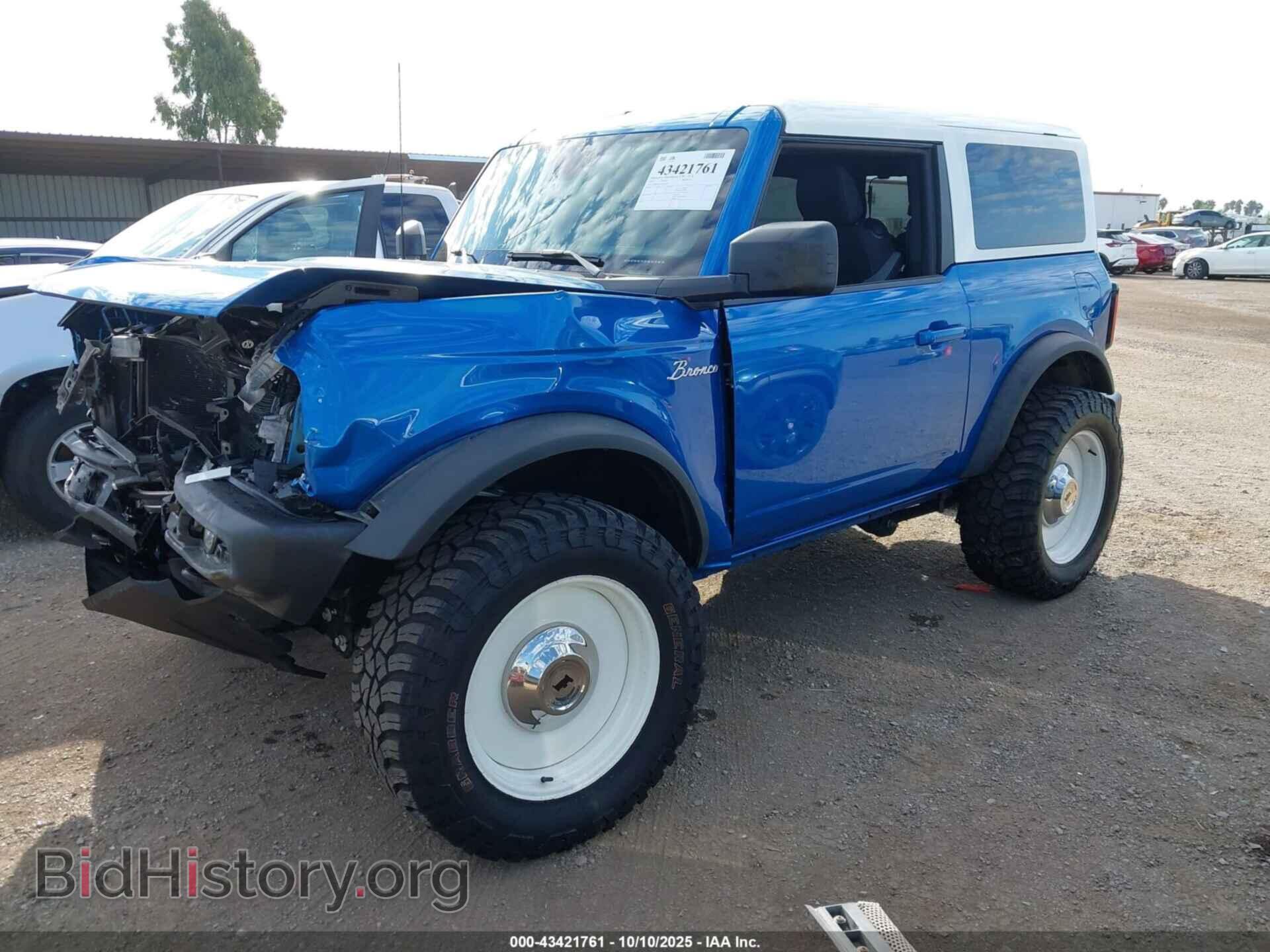 2022 FORD BRONCO - VIN: 1FMDE5AP3NLB23692 - Фото 2