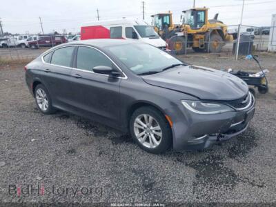 2016 Chrysler 200 Limited, gray — VIN 1C3CCCAB4GN123713, IAAI
