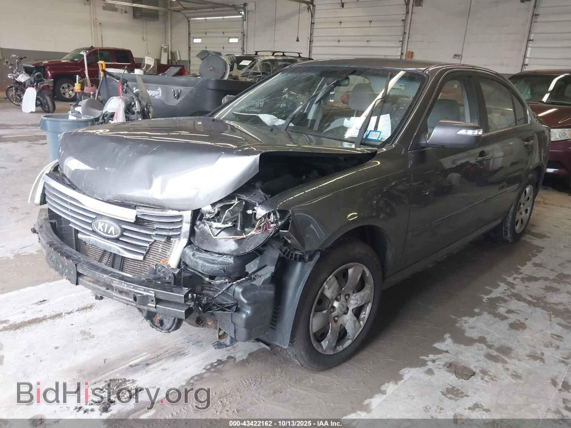 2009 KIA OPTIMA - VIN: KNAGE228095338168 - Фото 2
