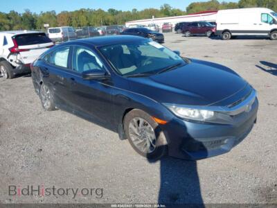 2018 Honda CIVIC EX, black — VIN 2HGFC2F79JH504644, IAAI