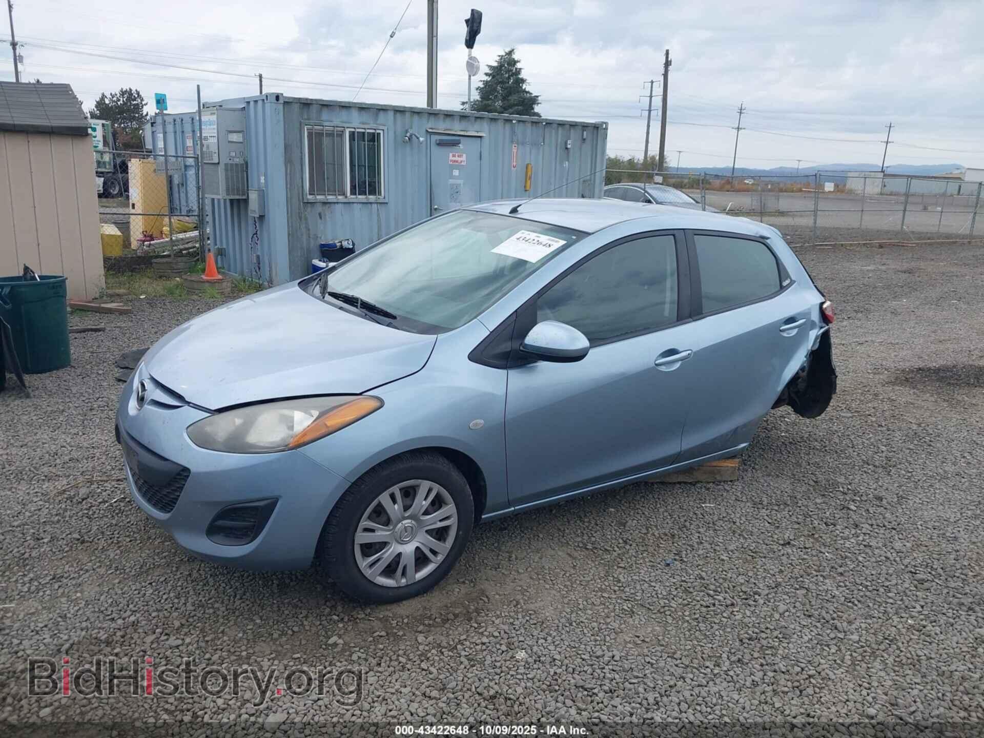 2013 MAZDA MAZDA2 - VIN: JM1DE1KZ1D0158986 - Фото 2