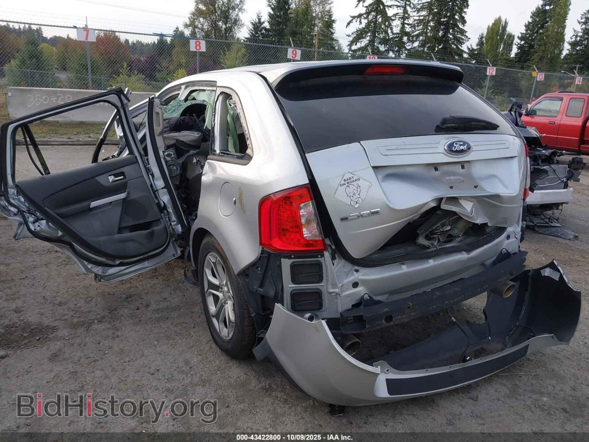 2014 FORD EDGE - VIN: 2FMDK4GC2EBB04753 - Фото 3