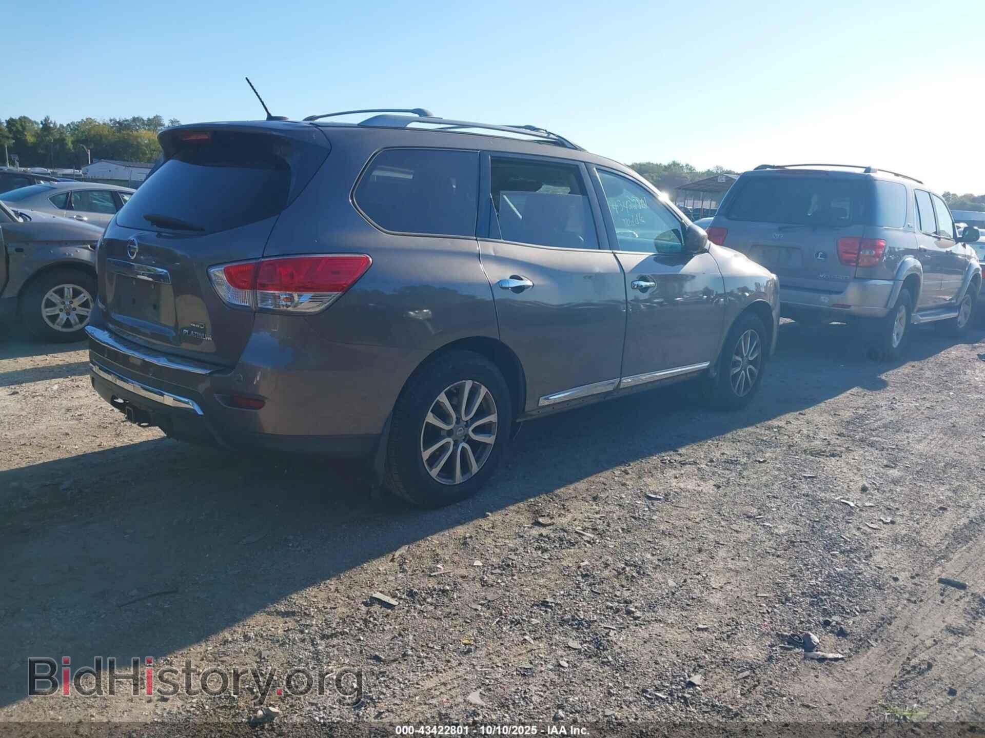 2014 NISSAN PATHFINDER - VIN: 5N1AR2MM0EC679904 - Фото 4