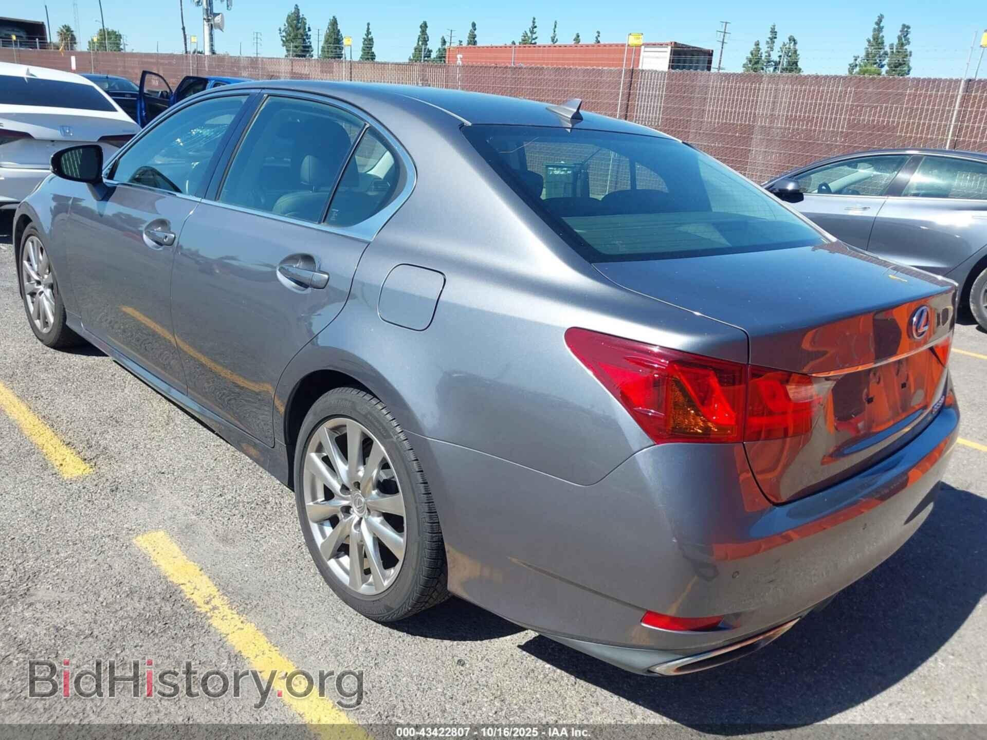 2014 LEXUS GS 350 - VIN: JTHBE1BL4E5038234 - Фото 3