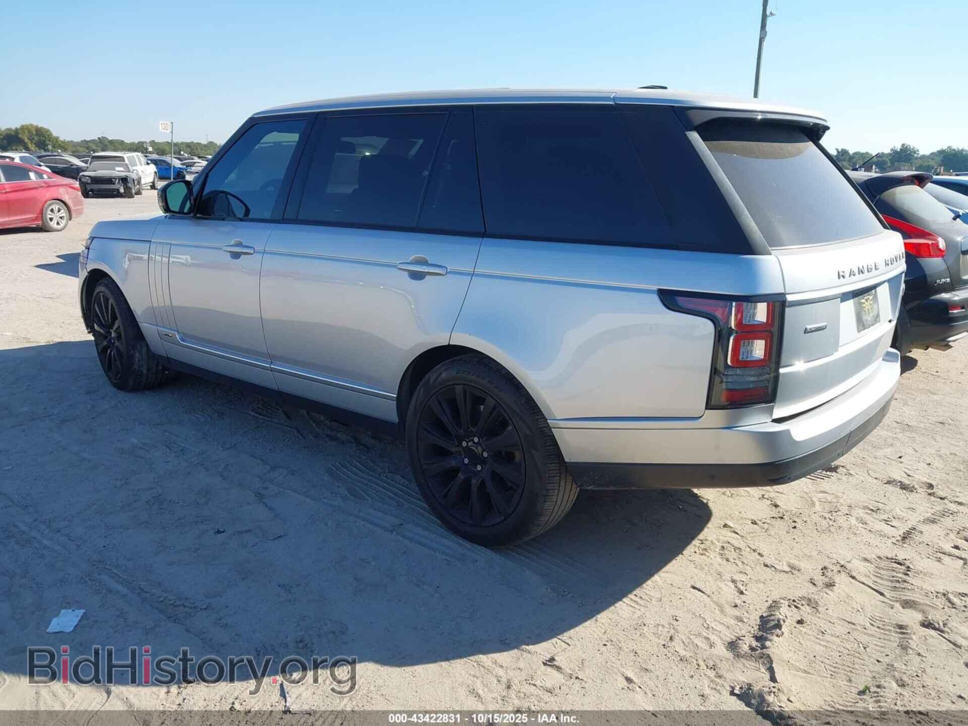 2015 LAND ROVER RANGE ROVER - VIN: SALGS3TF7FA198422 - Фото 3