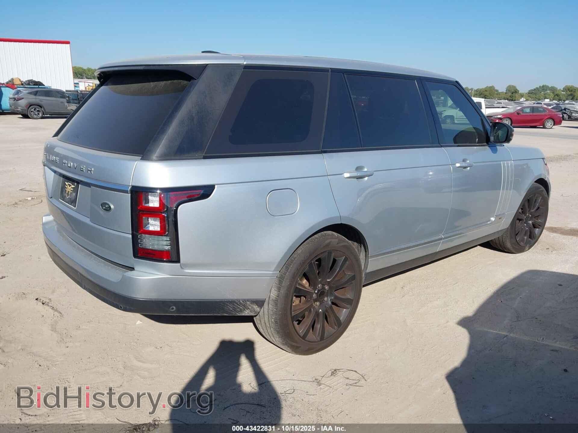 2015 LAND ROVER RANGE ROVER - VIN: SALGS3TF7FA198422 - Фото 4