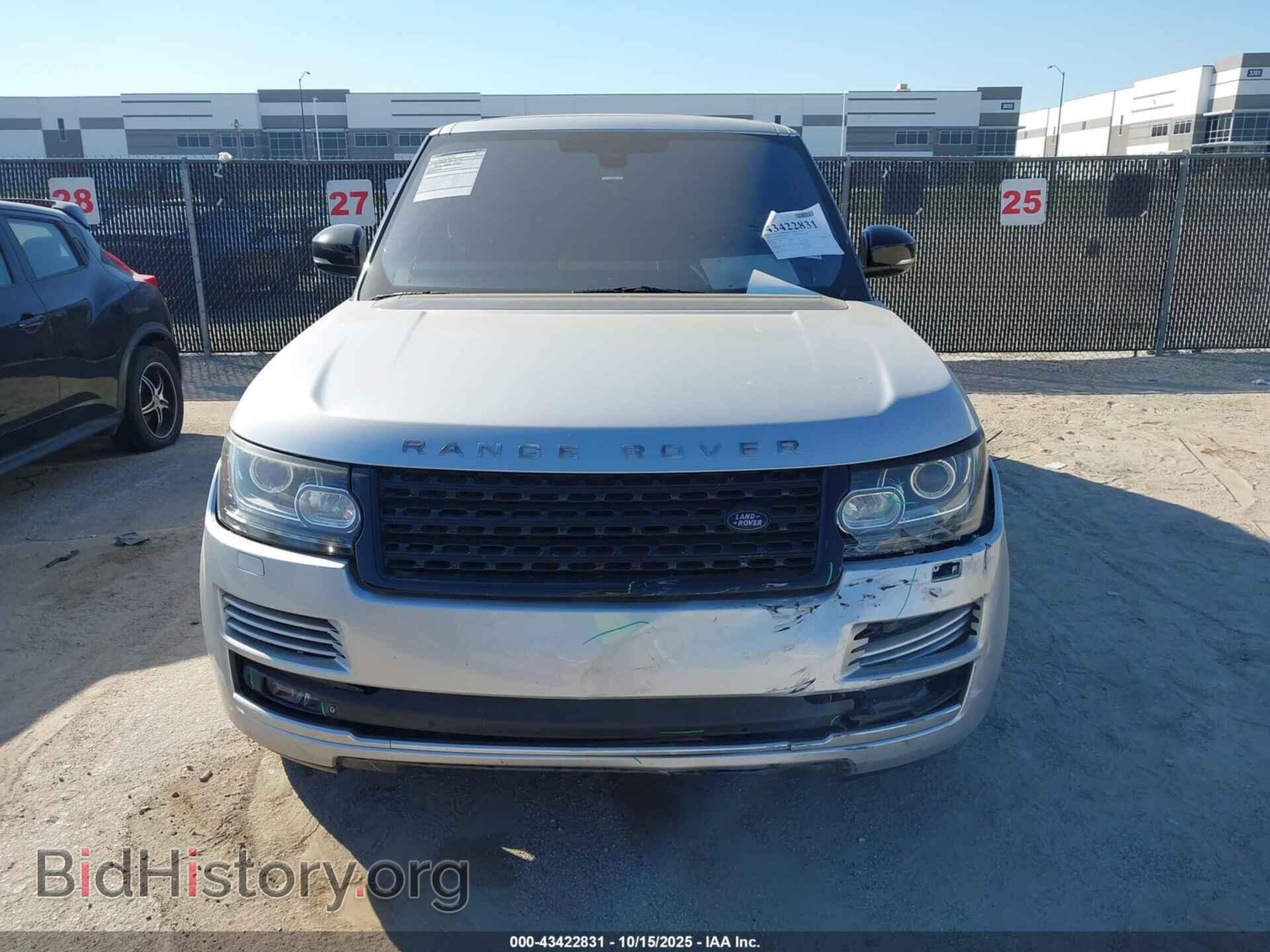 2015 LAND ROVER RANGE ROVER - VIN: SALGS3TF7FA198422 - Фото 6