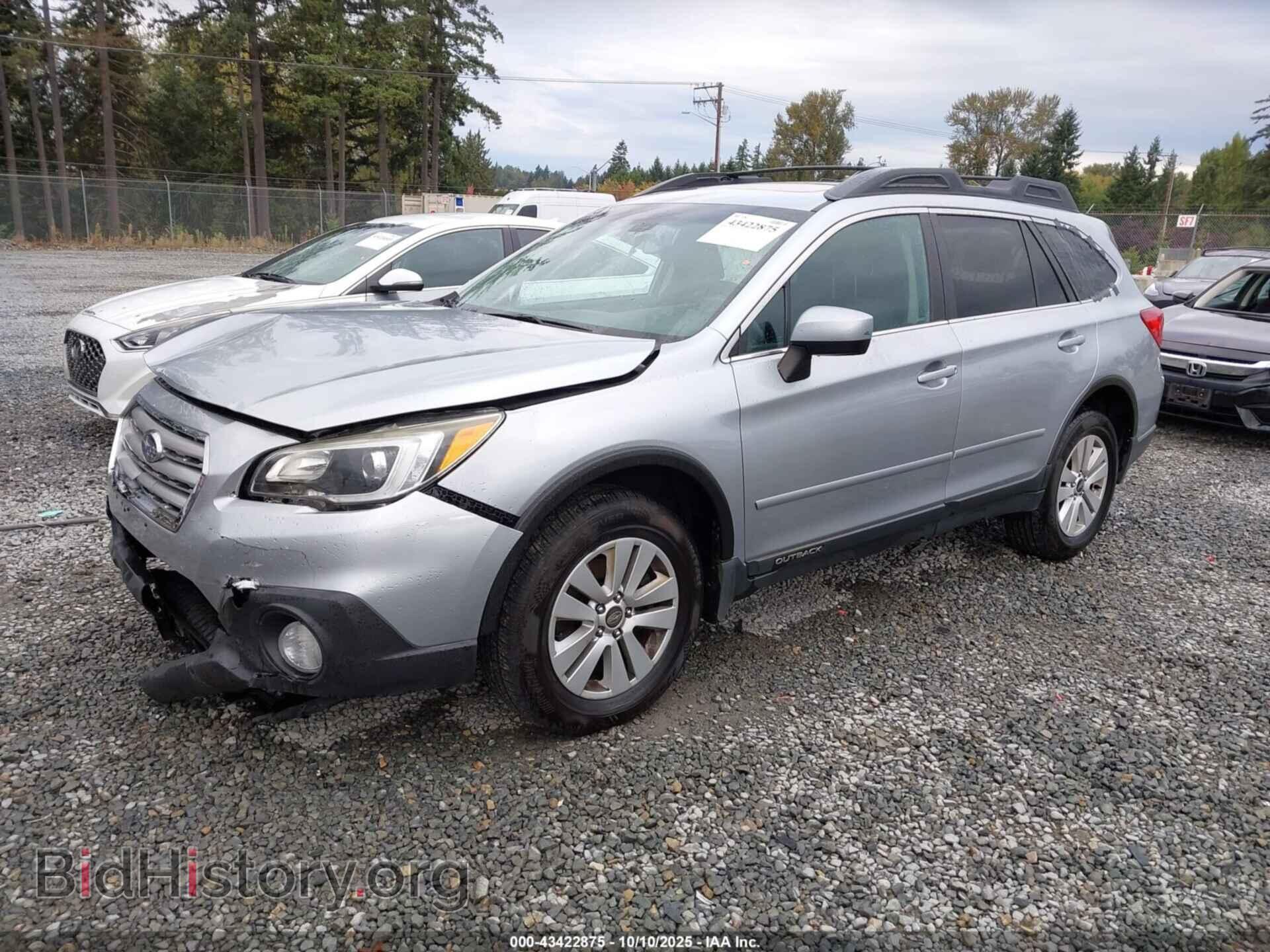 2016 SUBARU OUTBACK - VIN: 4S4BSAEC1G3241310 - Фото 2