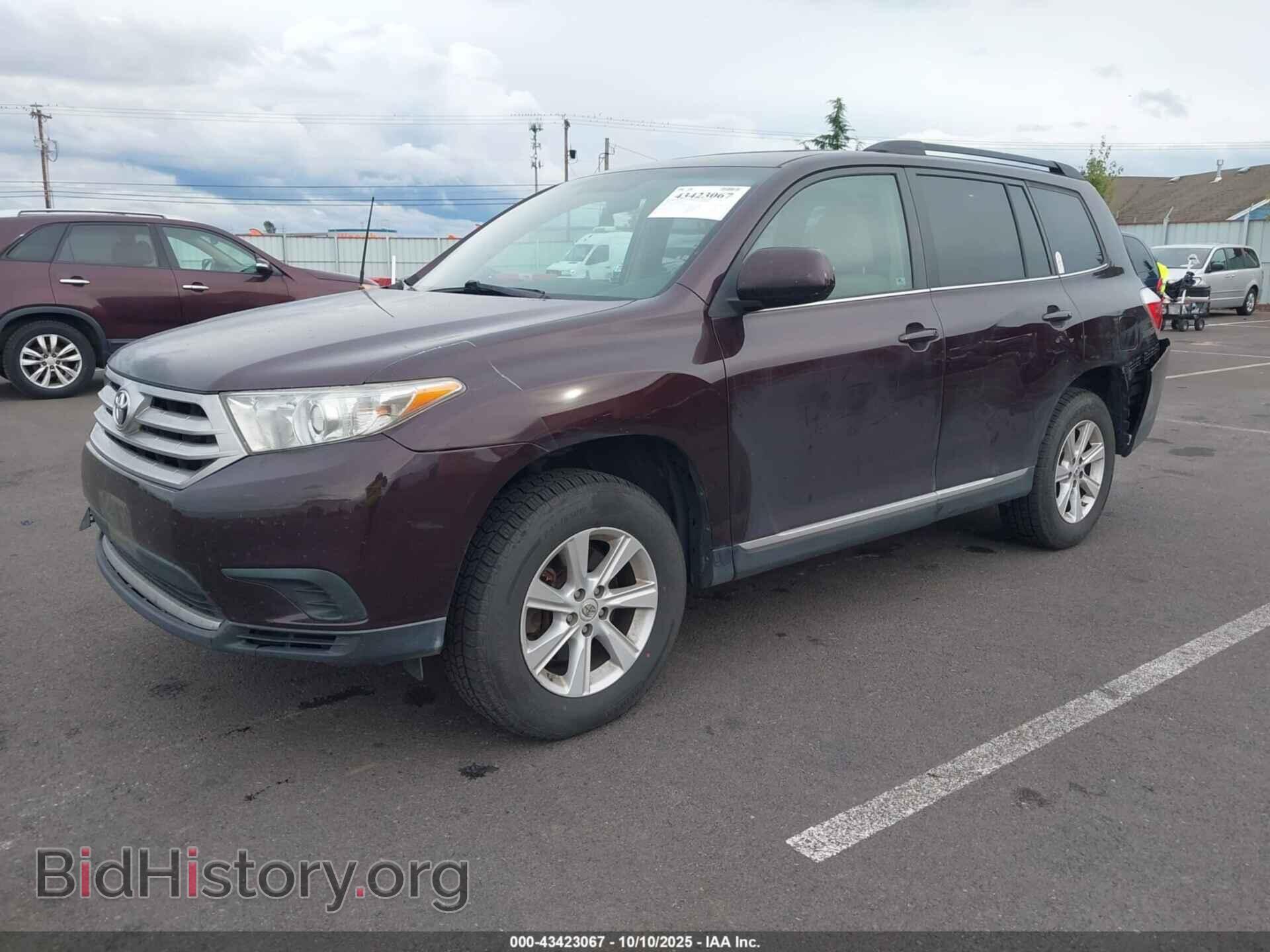 2011 TOYOTA HIGHLANDER - VIN: 5TDBK3EH7BS067326 - Фото 2