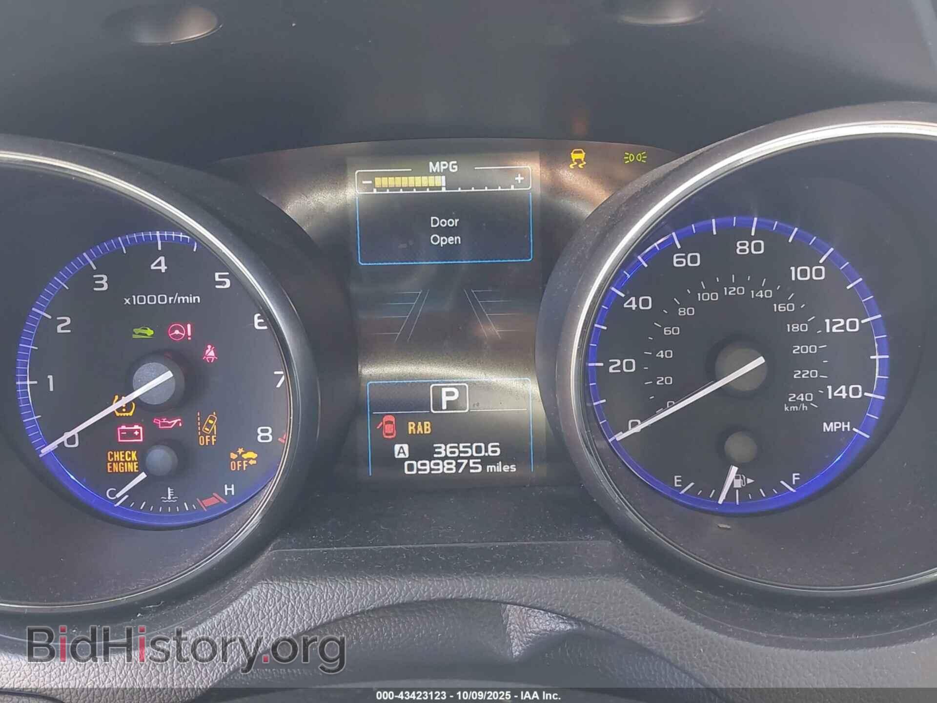 2017 SUBARU OUTBACK - VIN: 4S4BSANC3H3395373 - Фото 7