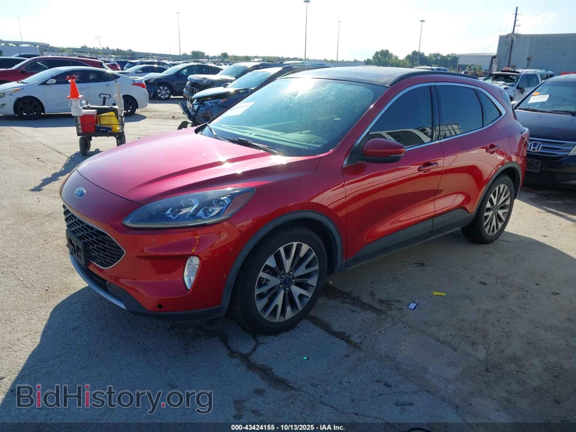 2020 FORD ESCAPE - VIN: 1FMCU0DZ9LUA75296 - Фото 2