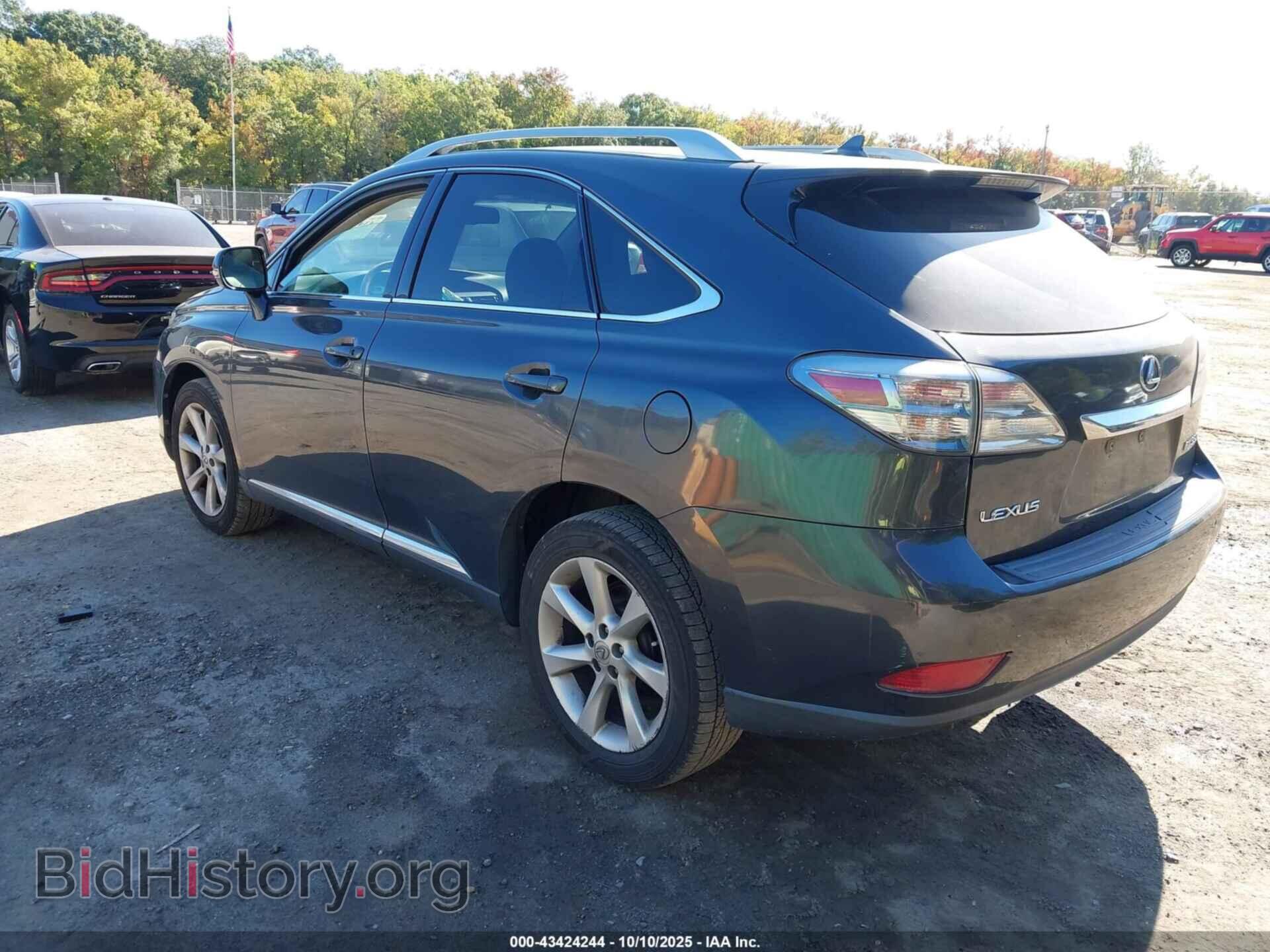 2010 LEXUS RX 350 - VIN: 2T2BK1BA5AC043850 - Фото 3